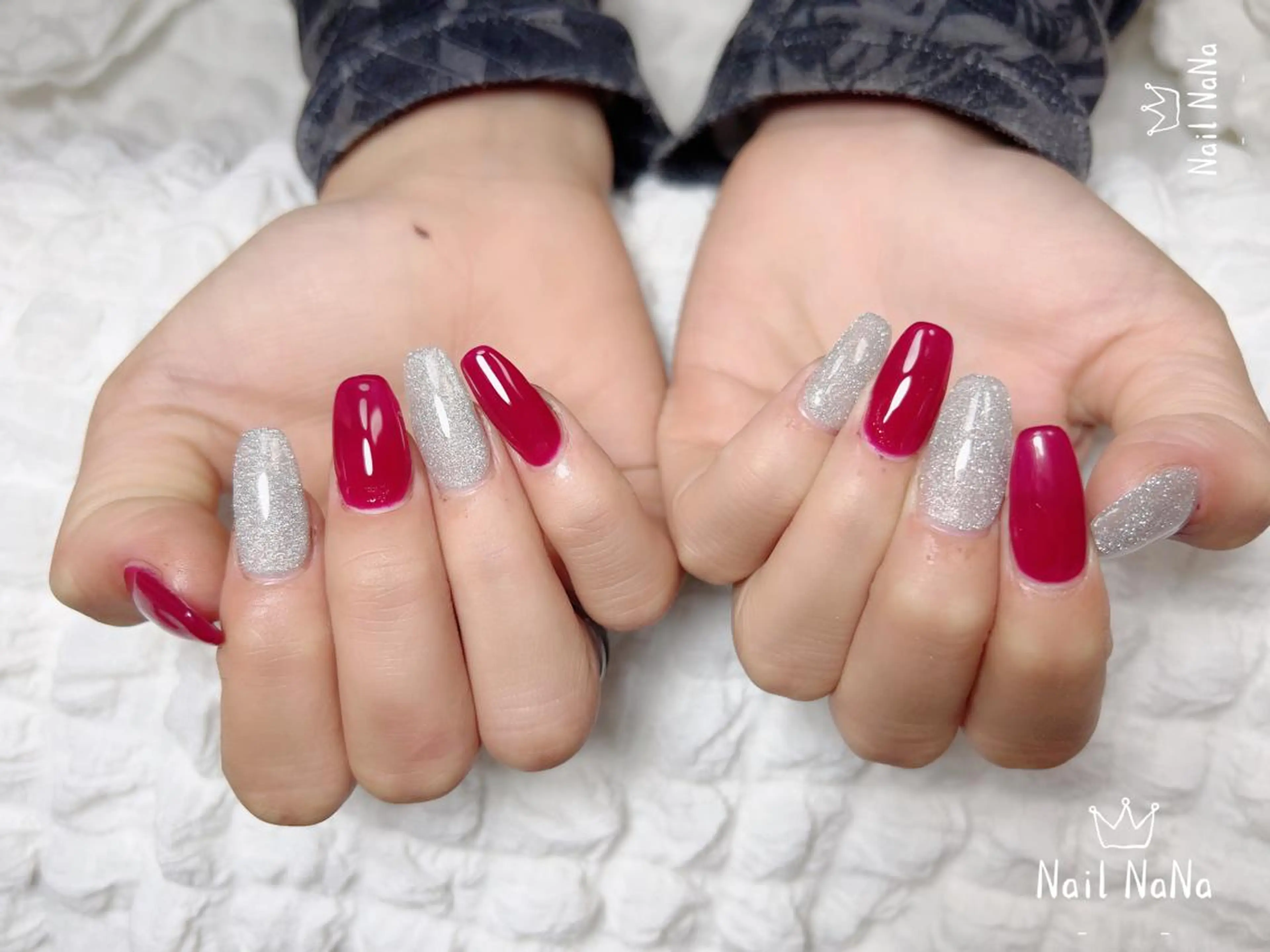 セミロング カラー ネイル ハンドネイル Nail NaNaのネイルデザイン