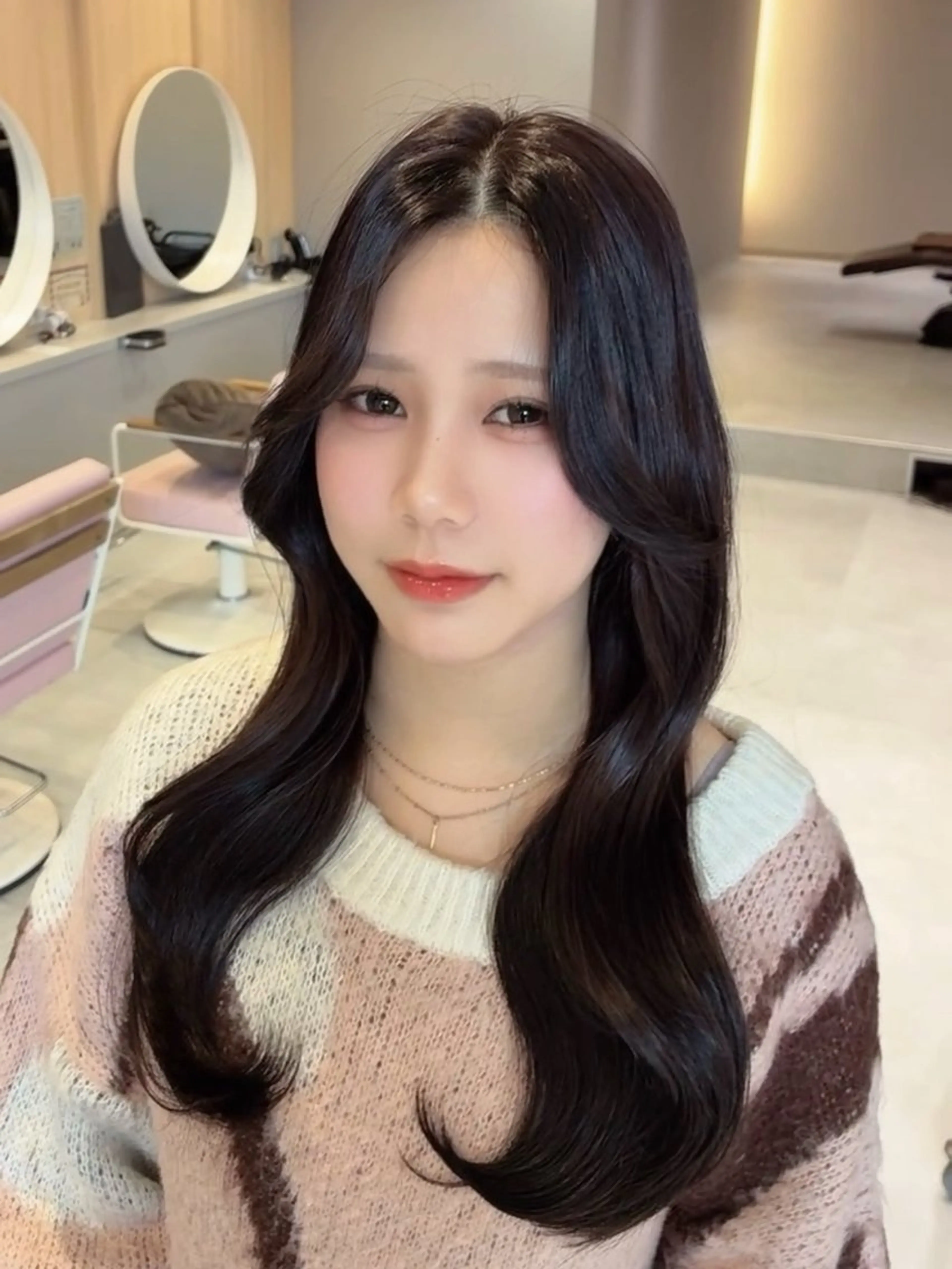 小顔×韓国レイヤー/ 骨格診断/Rikuのヘアスタイル