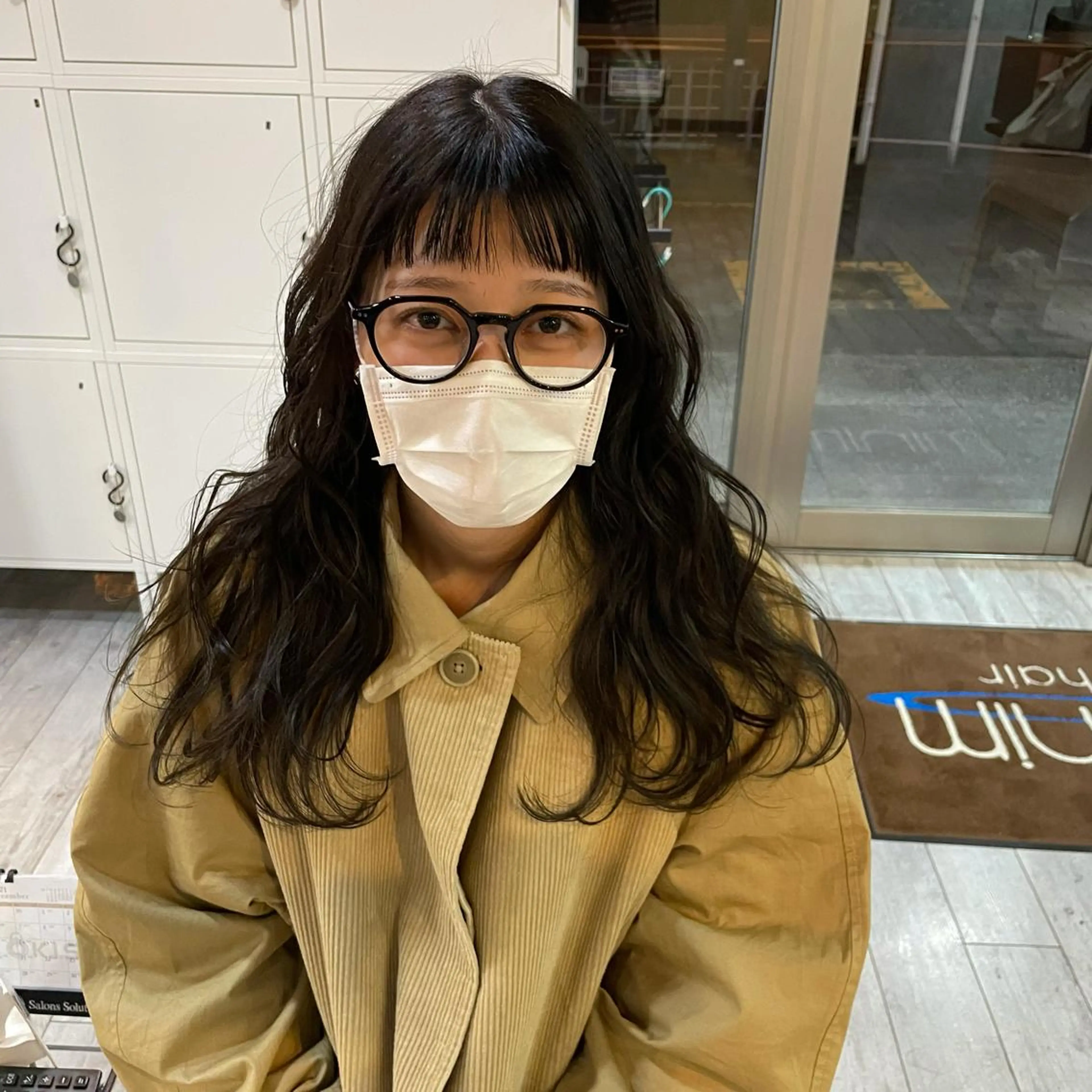 ロング カラー グレージュ レイヤー/高橋 みく /池下/千種のヘアスタイル