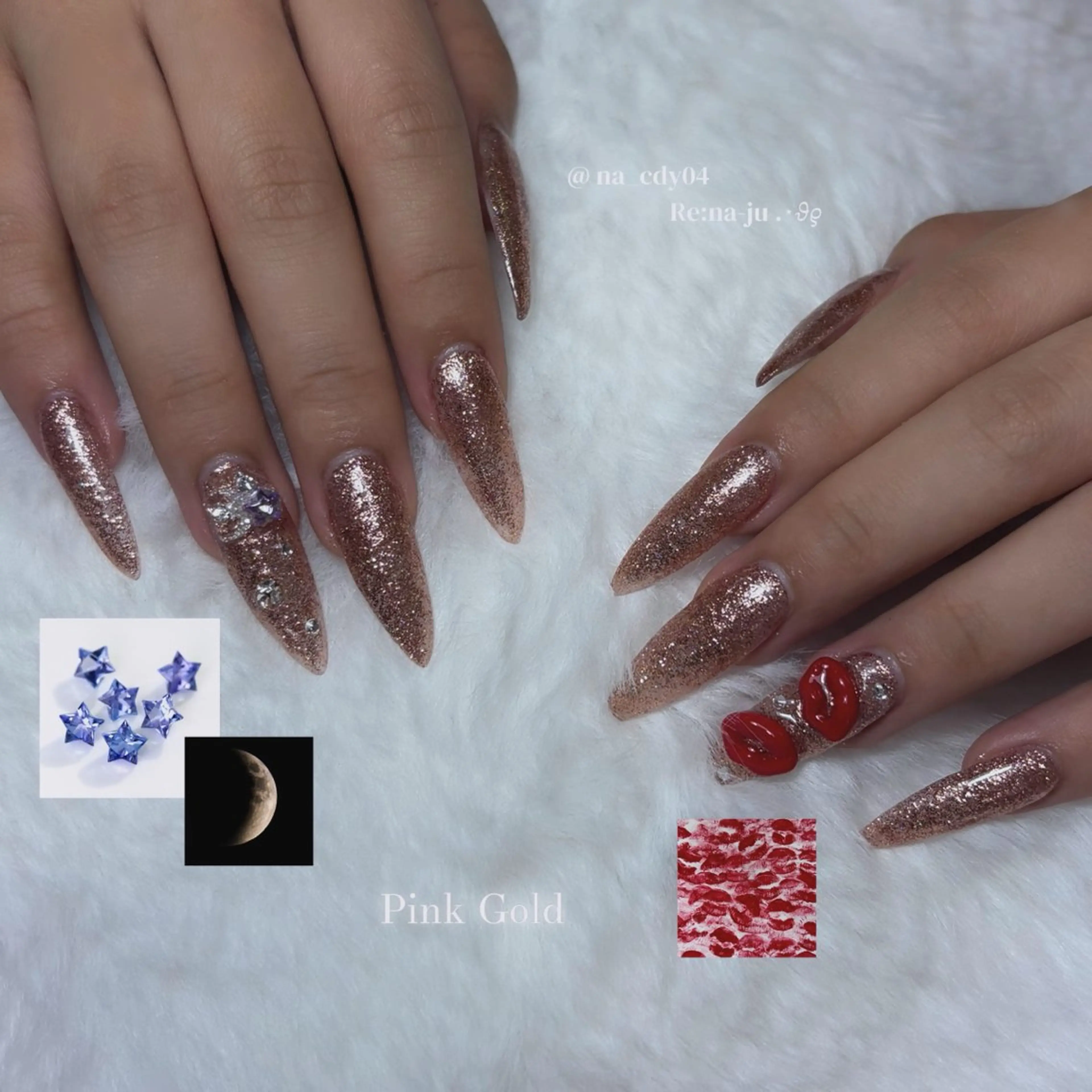 ネイル アートネイル Rena-ju キャサディのネイルデザイン