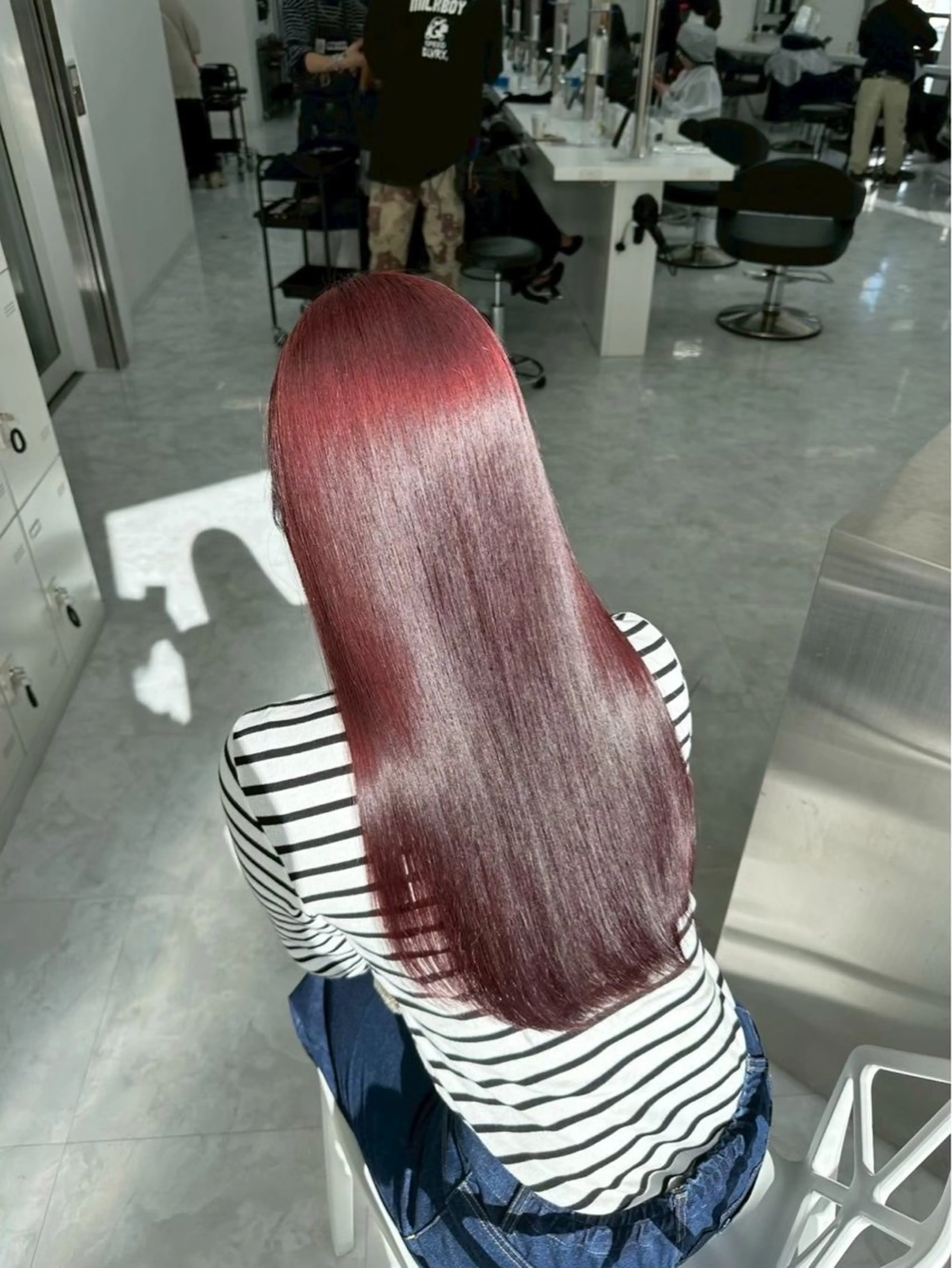 ロング カラー ♦️暖色/縮毛矯正/ 🫗kazuki♦️のヘアスタイル