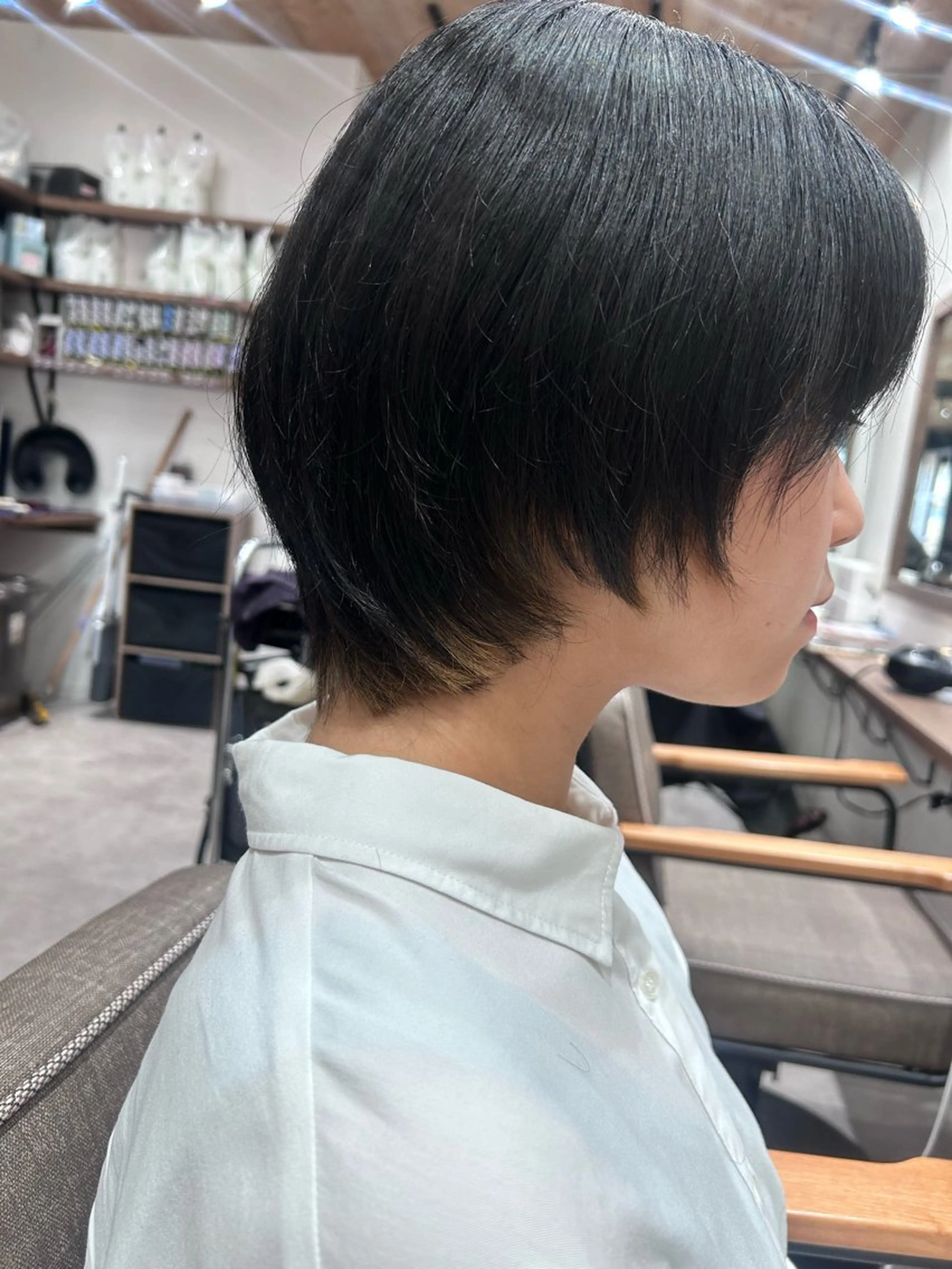 ショート レイヤー/韓国/ ハッシュ/高田翼のヘアスタイル