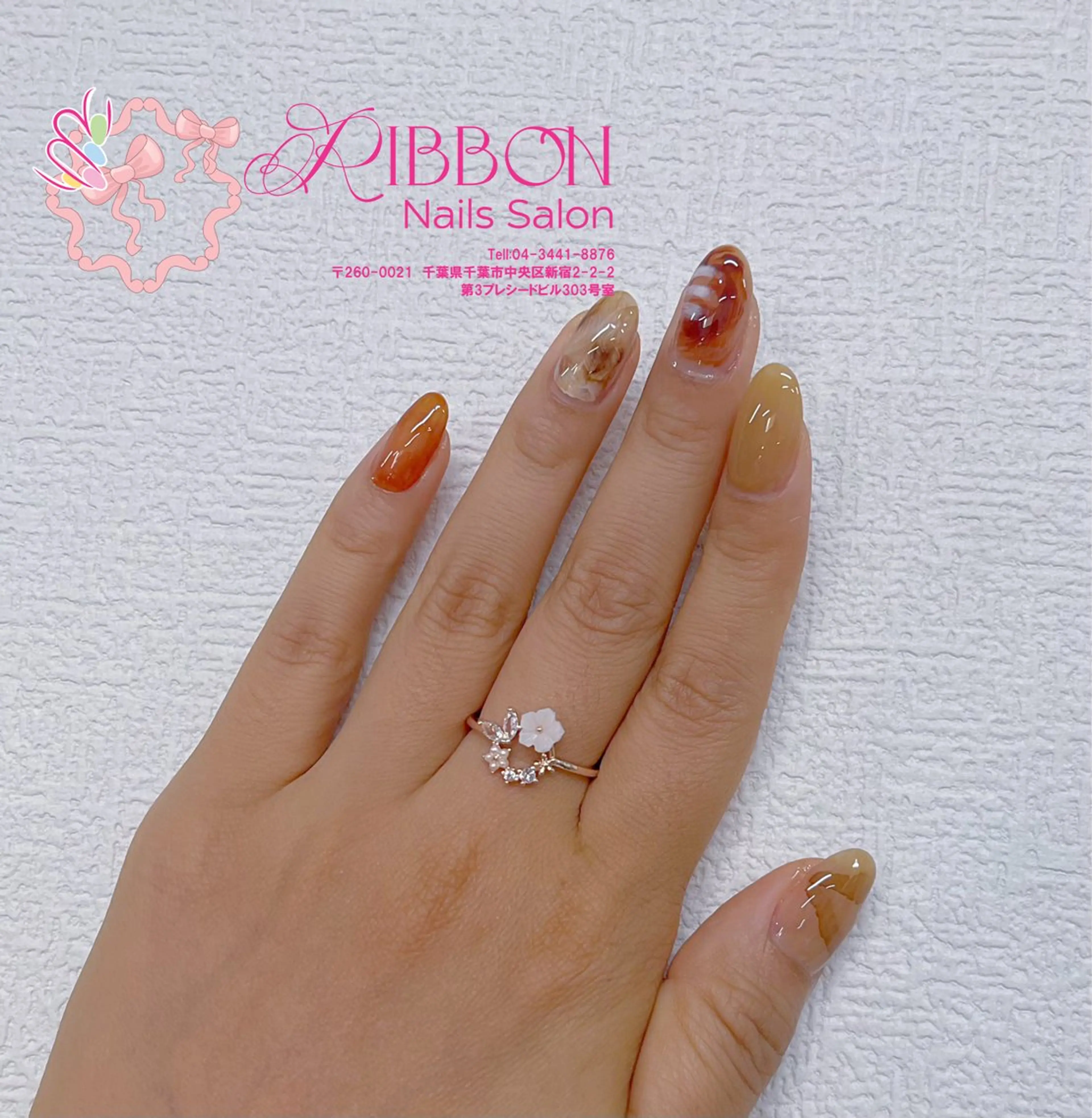 ネイル Ribbonnail salonのネイルデザイン