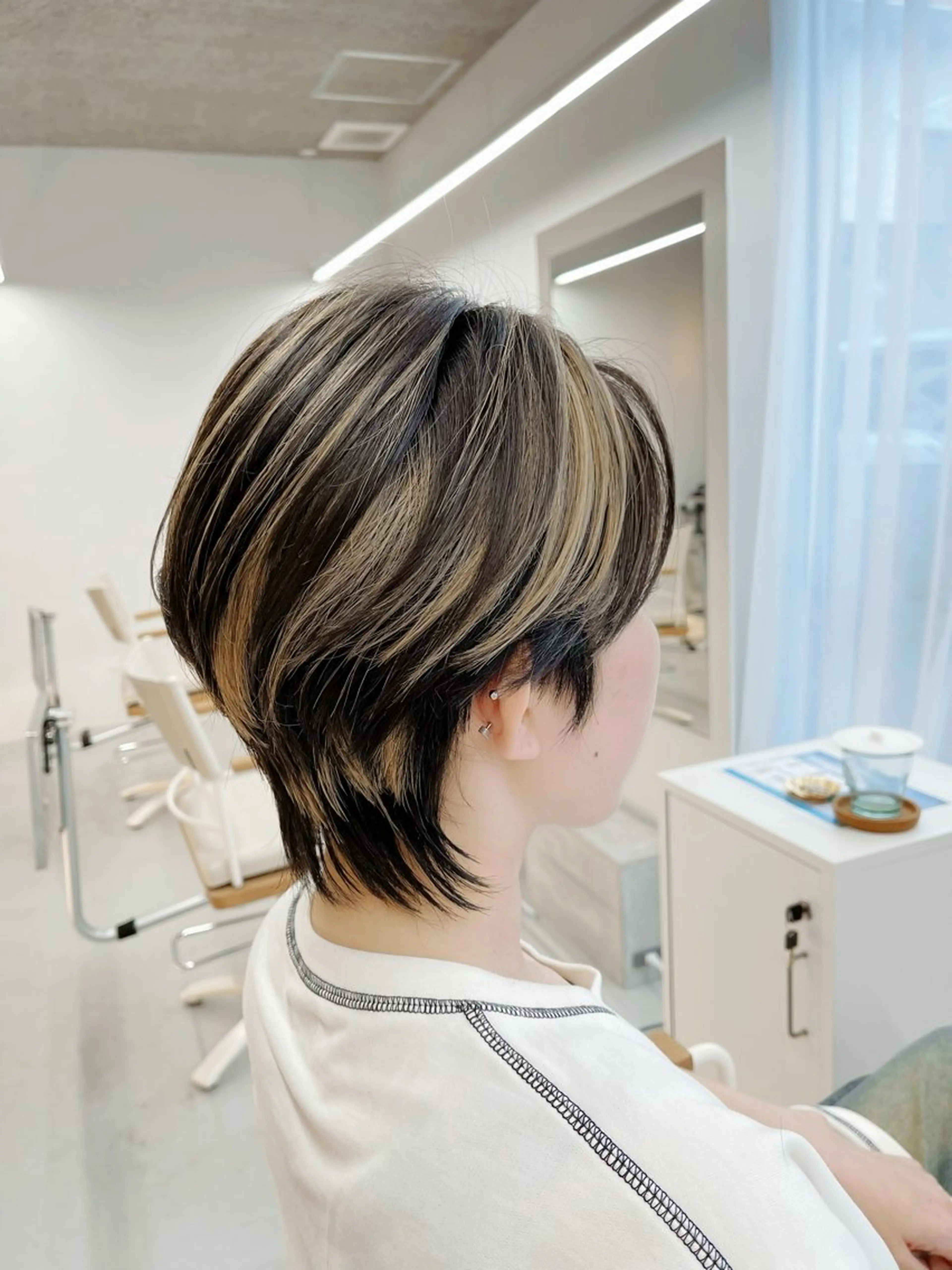 ショート 柴田泰秀sotti. 髪質改善/ブリーチのヘアスタイル