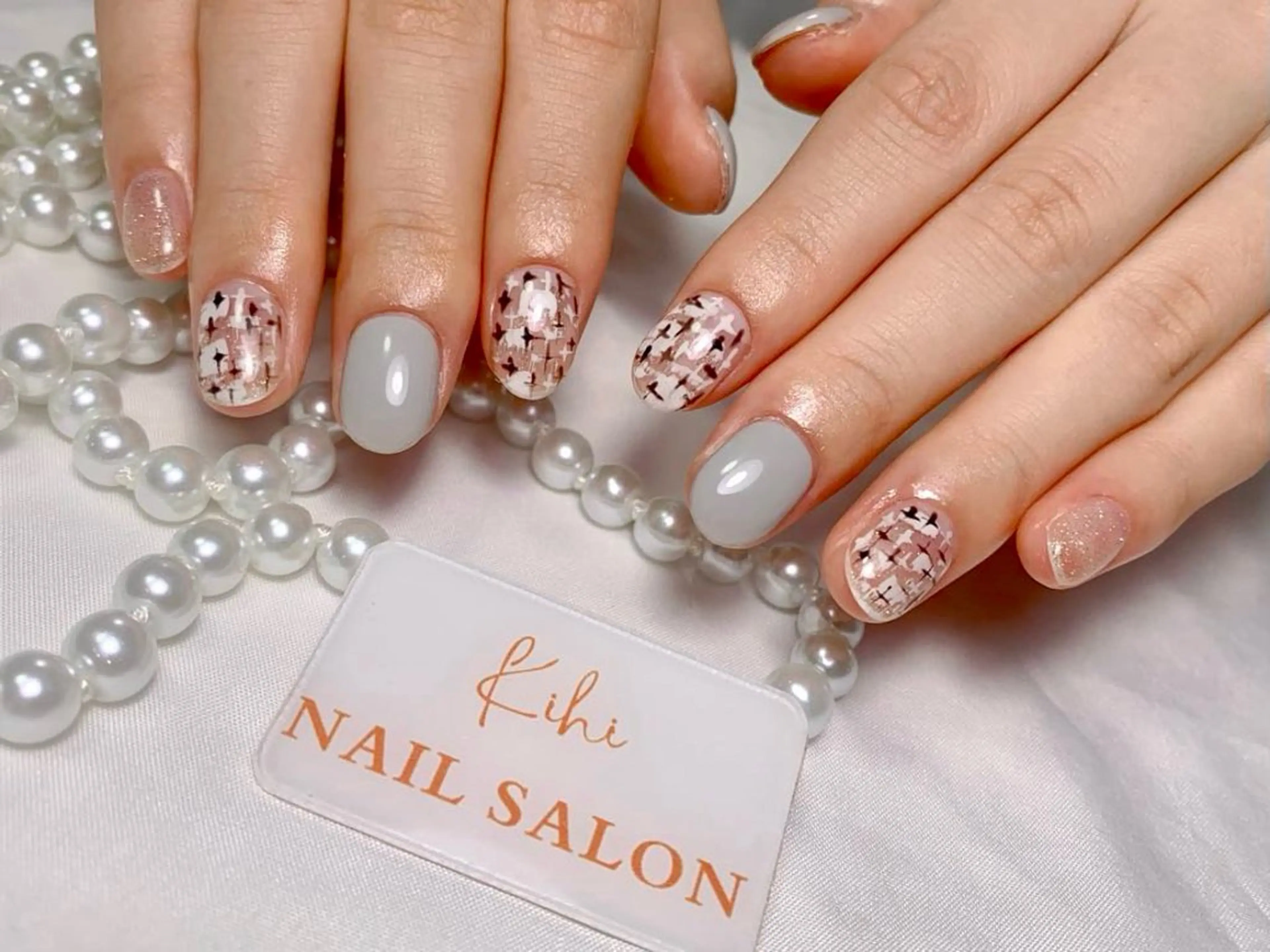 ネイル アートネイル フレンチネイル ジェルネイル グラデーション 韓国ネイル ハンドネイル ハンドケア さくら💮💮 【オフ無料】のネイルデザイン