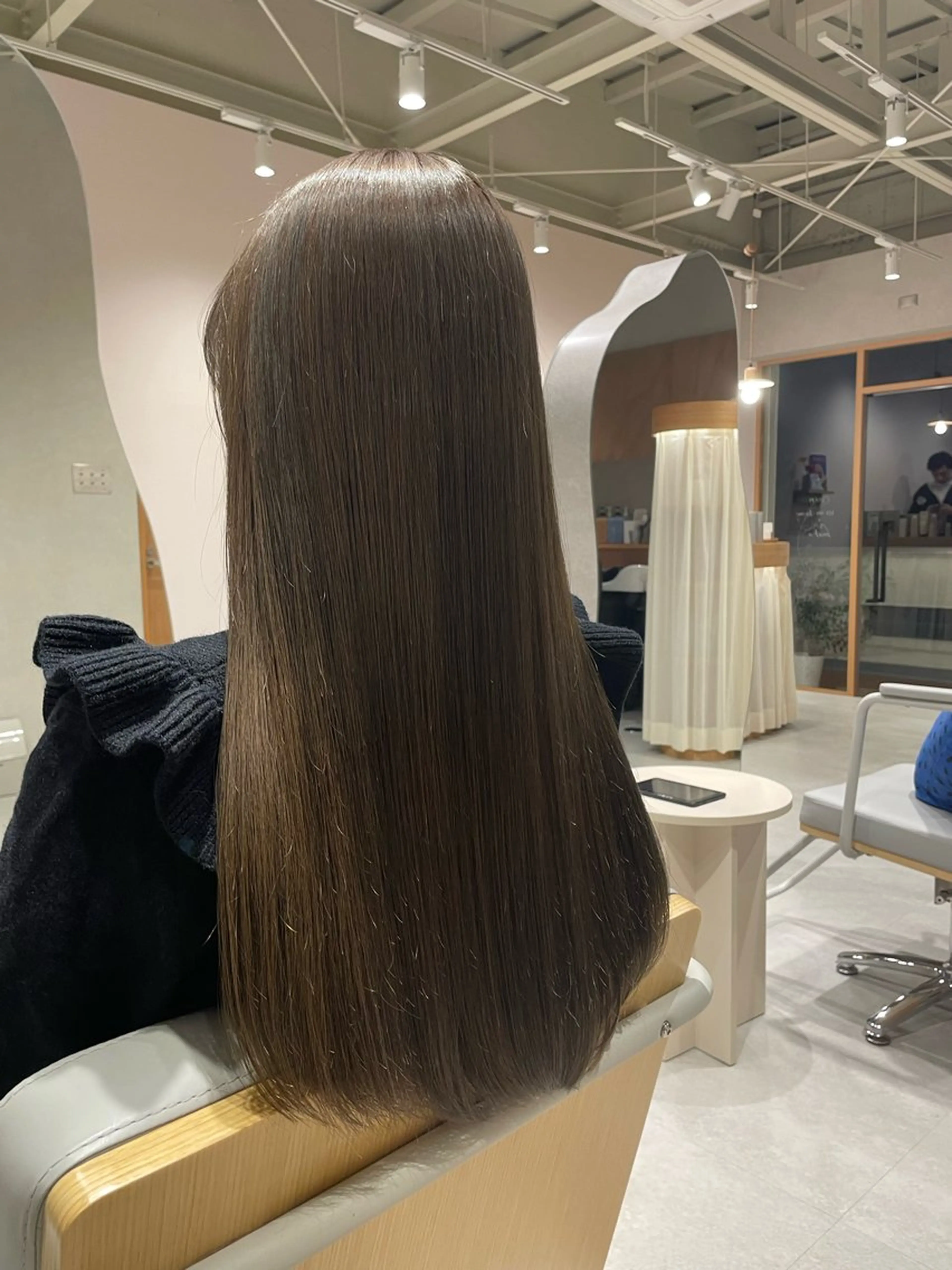 ロング カラー カット ヘアカラー トリートメント runru /muku.のヘアスタイル