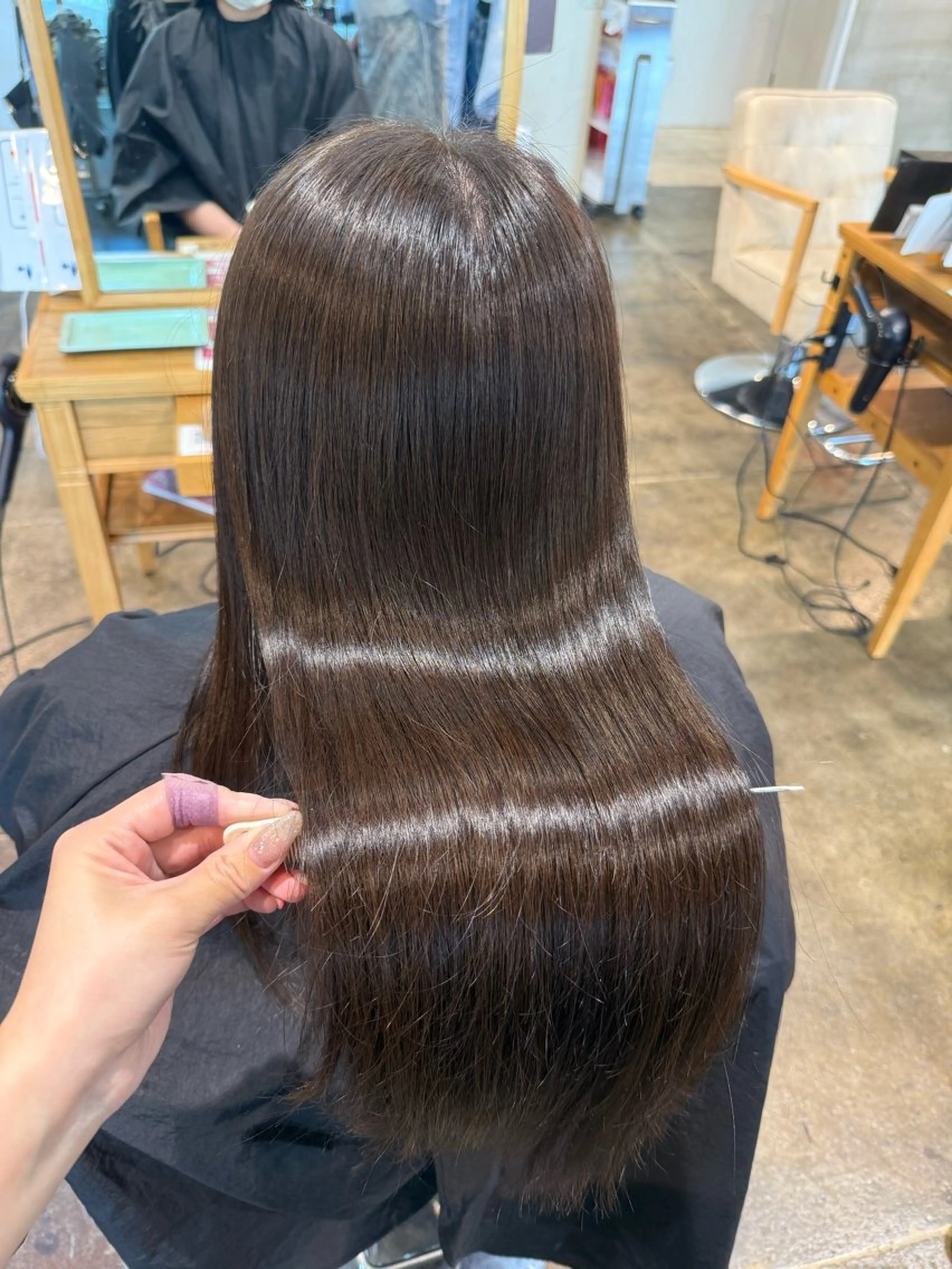 ロング 後藤 実咲のヘアスタイル