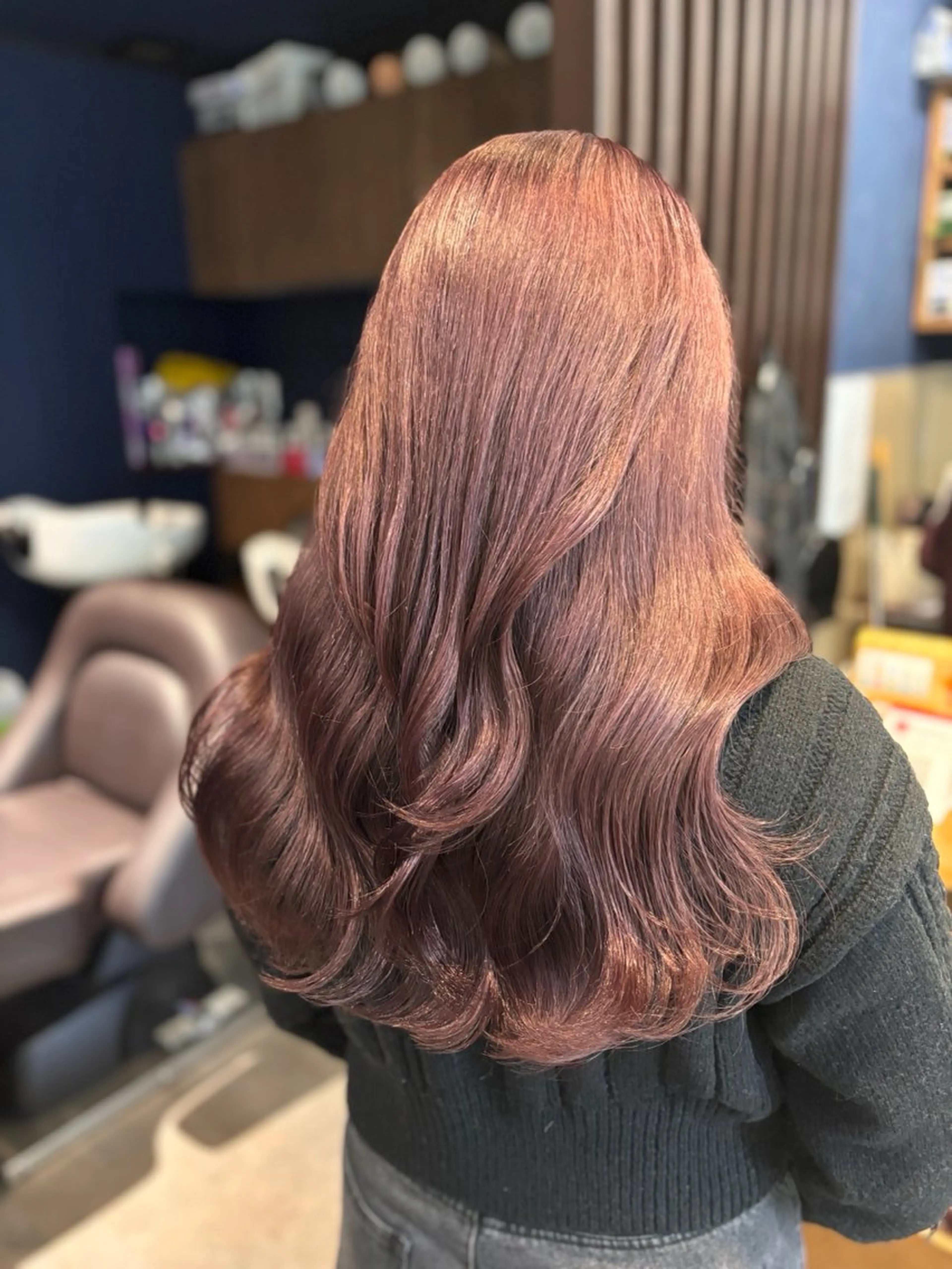 セミロング ヘアカラー 🌷Merak 🐈‍⬛Harunaのヘアスタイル