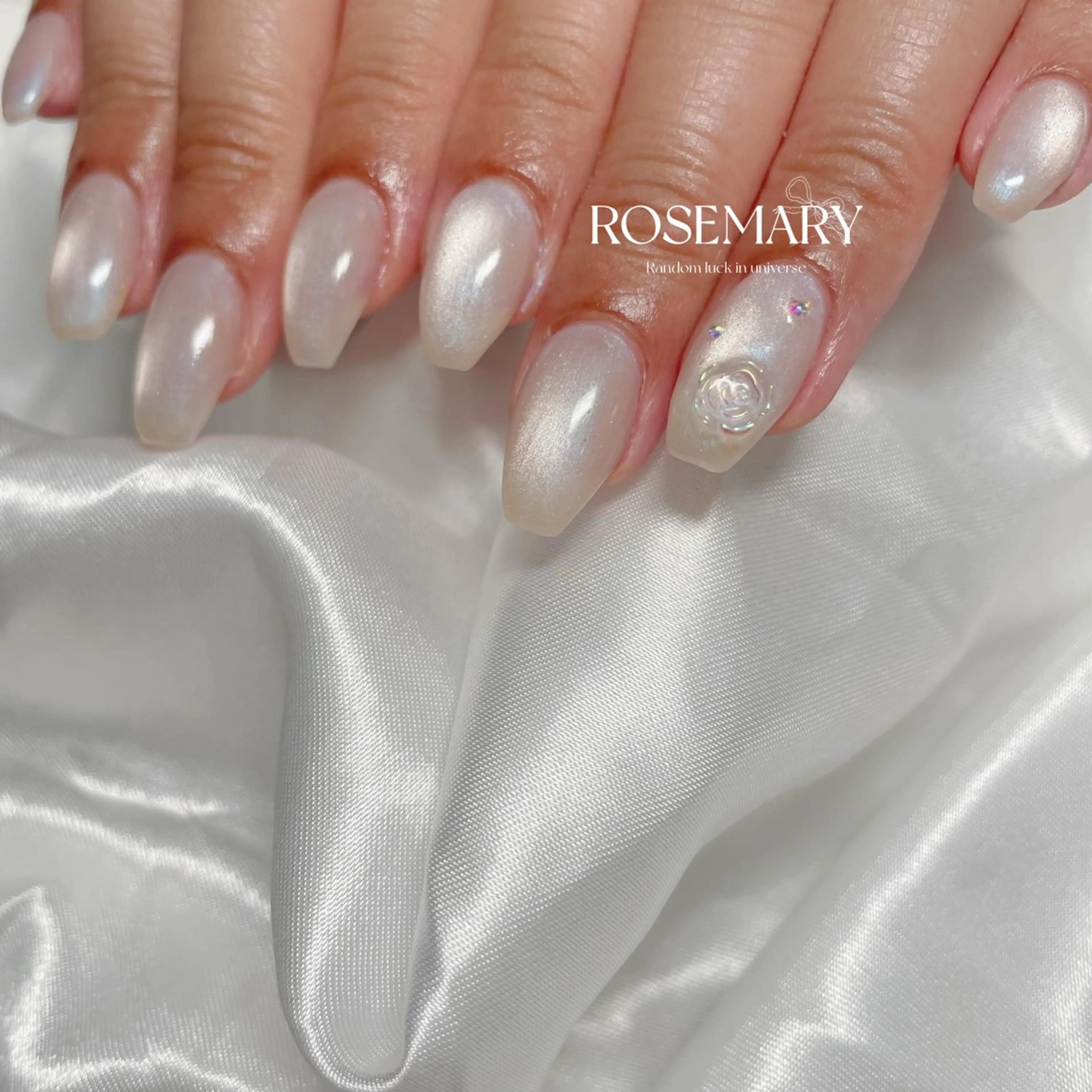 【ソフトジェル　オフ込み 】マグネットネイル　奥行きマグネットは別メニューを選択の写真