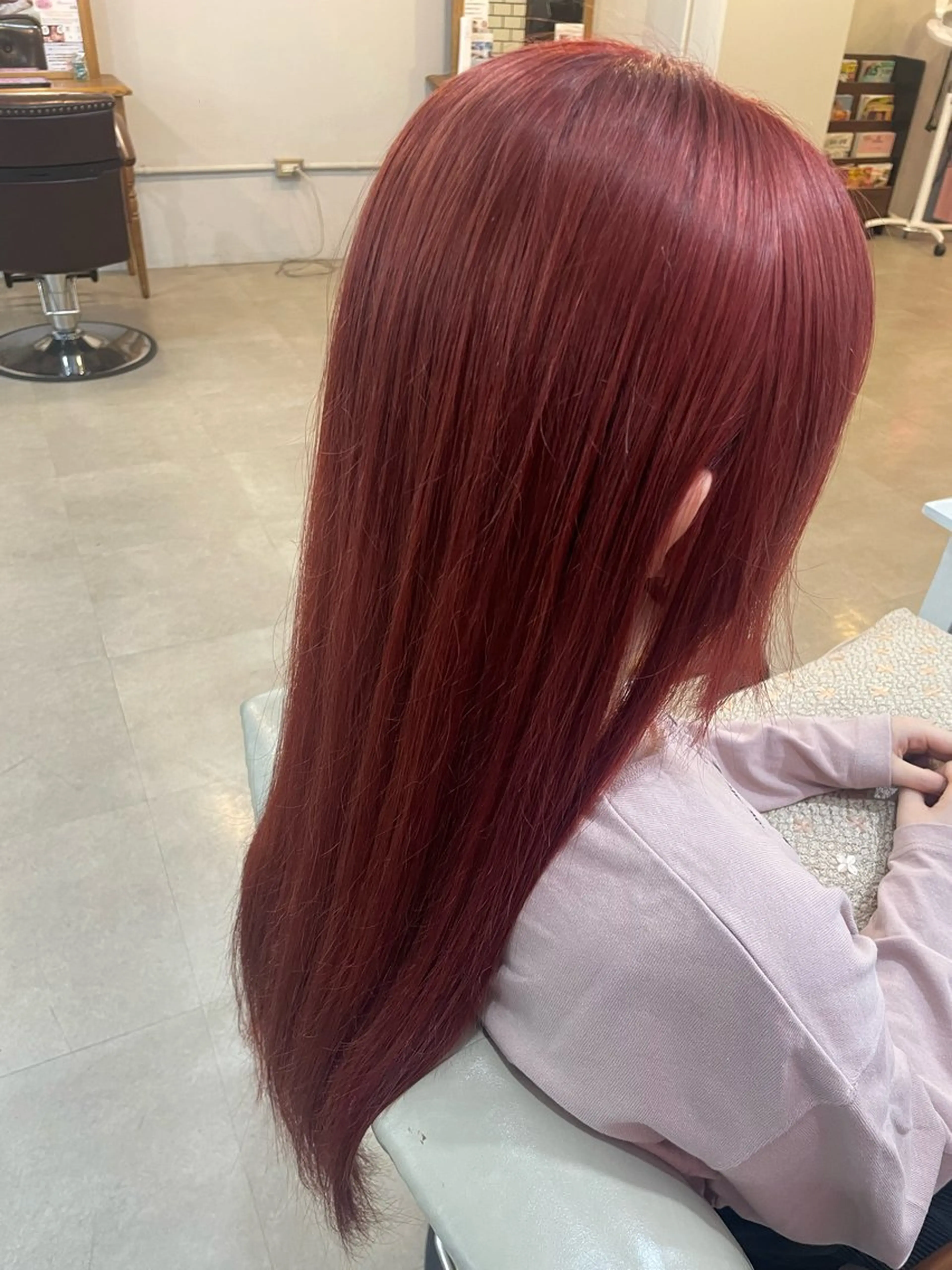 ロング カラー 🌷デザインカラー 🌷渡辺玲奈のヘアスタイル