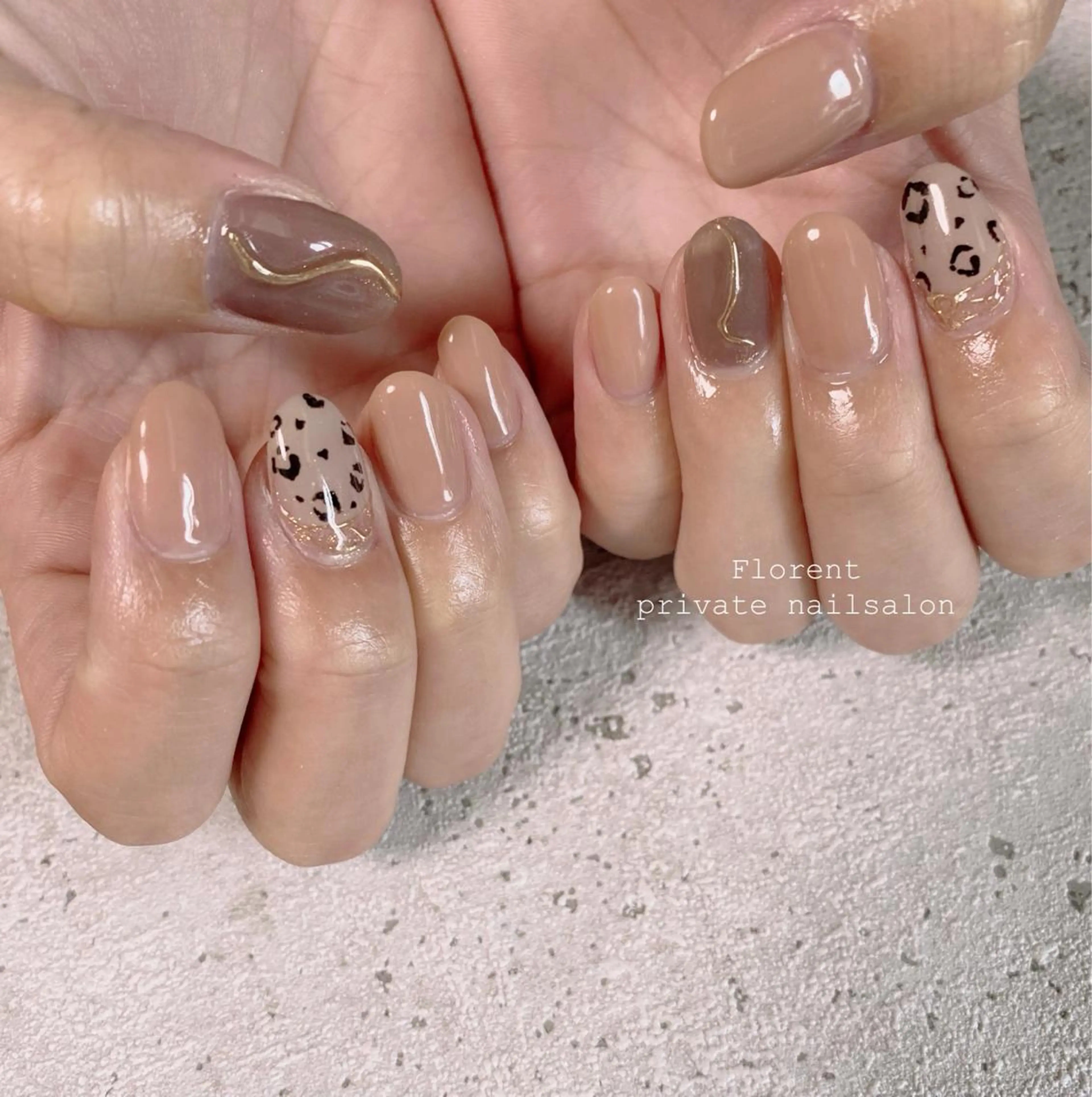 ネイル ハンドネイル florent nailのネイルデザイン