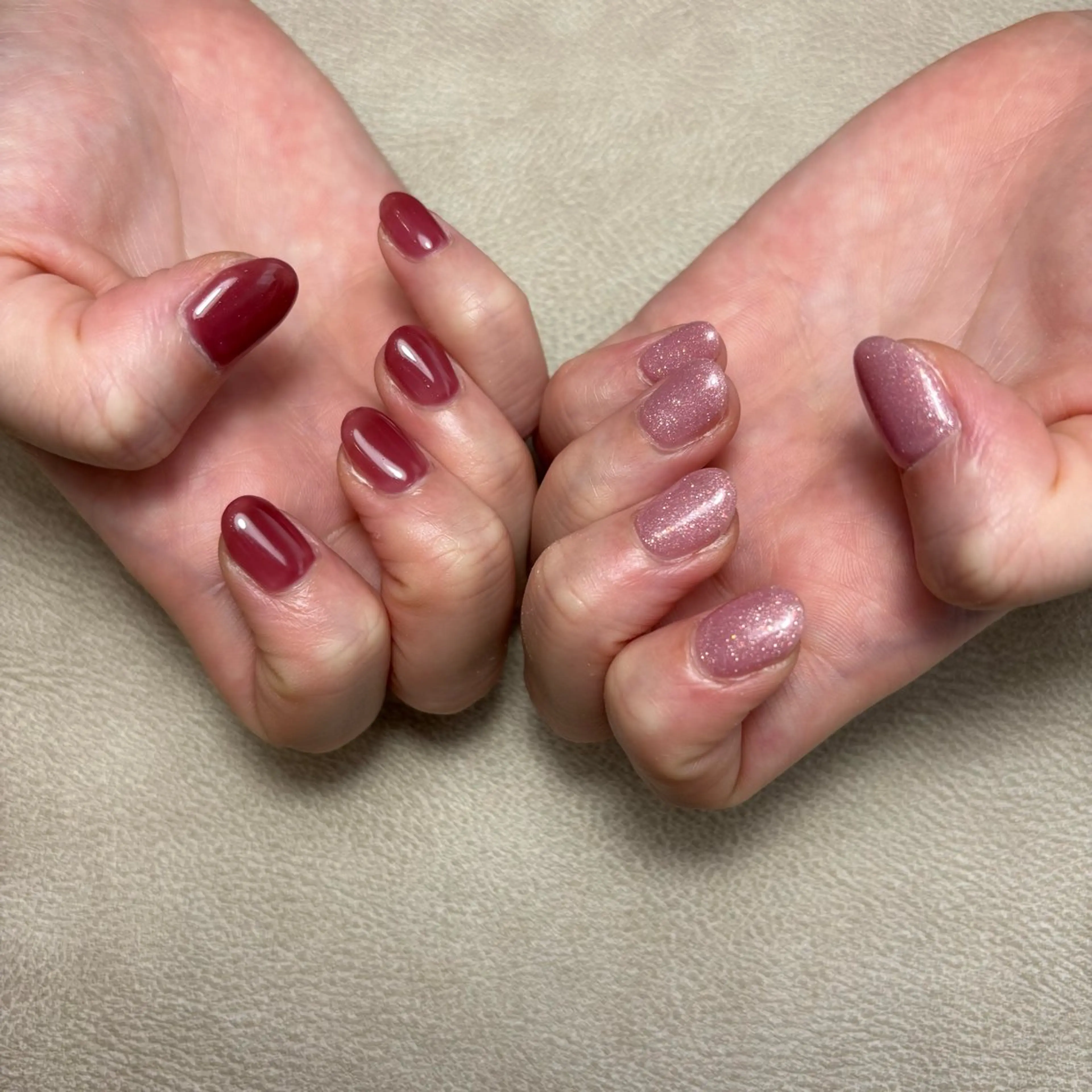 ハンドワンカラーネイル(オフなし)🍀🐣の写真