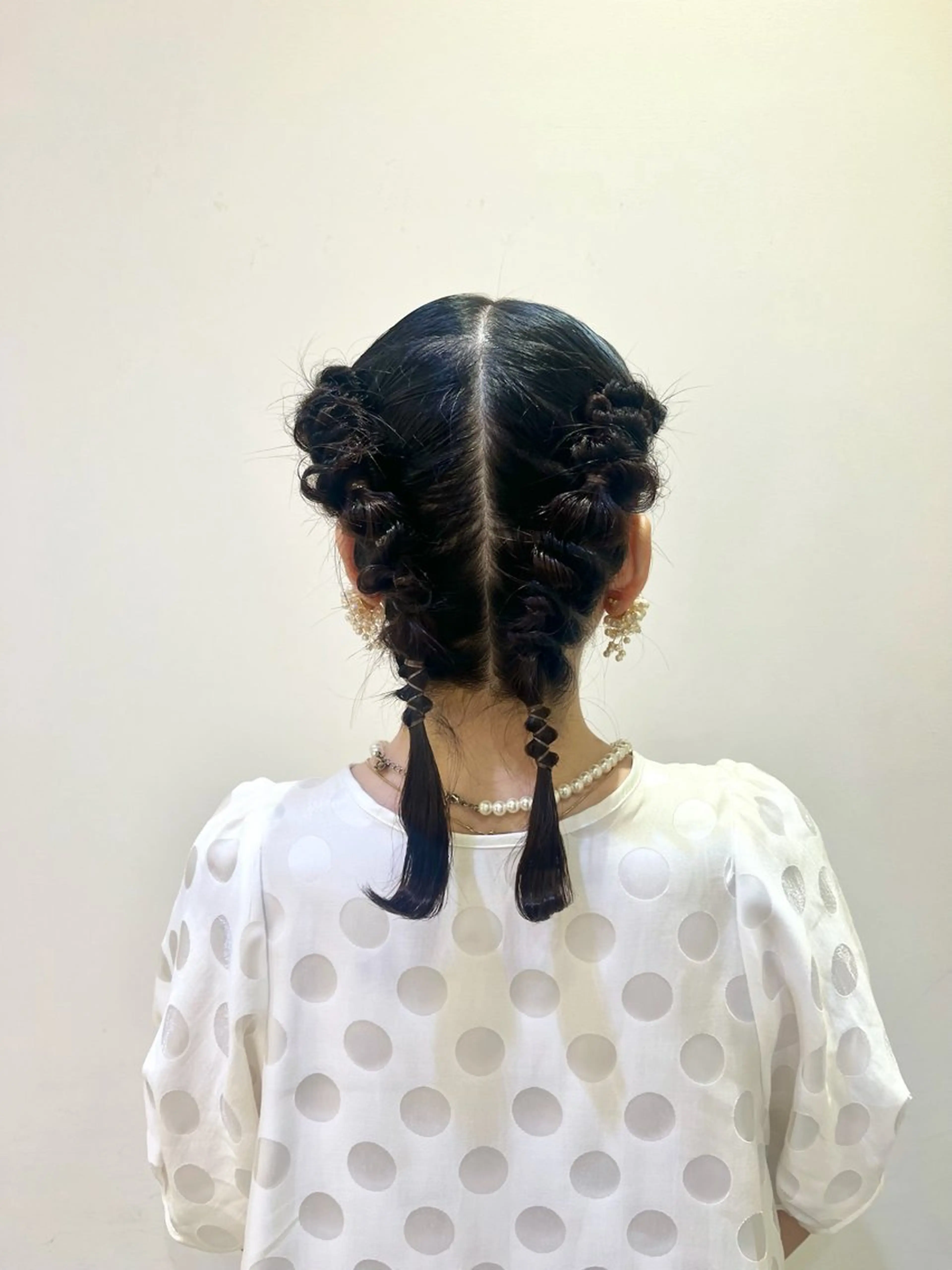 ミディアム ヘアセット 横浜/デザインカラー 個性派ヘアメ/まこのヘアスタイル