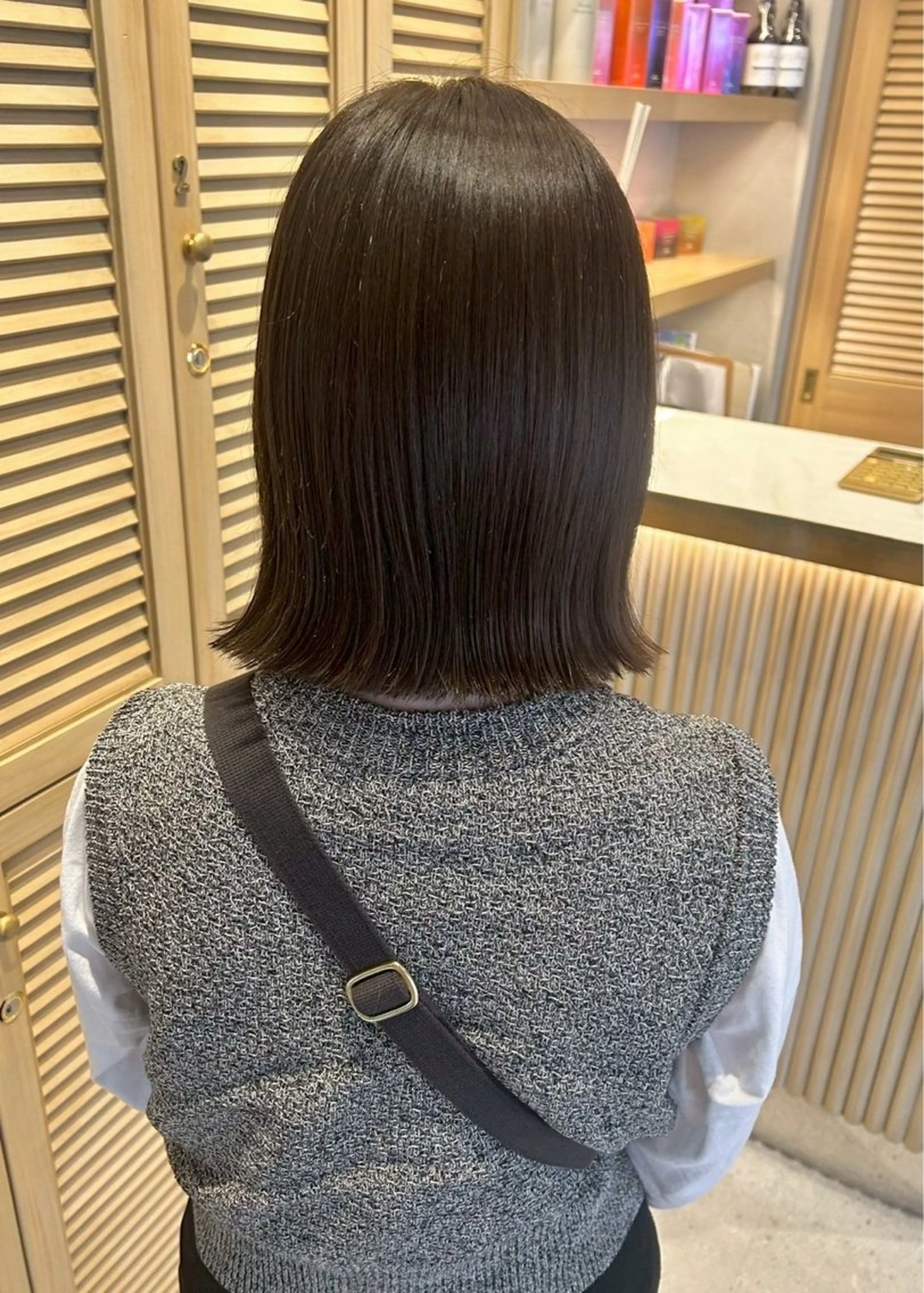 ショート カラー ヘアアレンジ サナ / elto四条烏丸のヘアスタイル