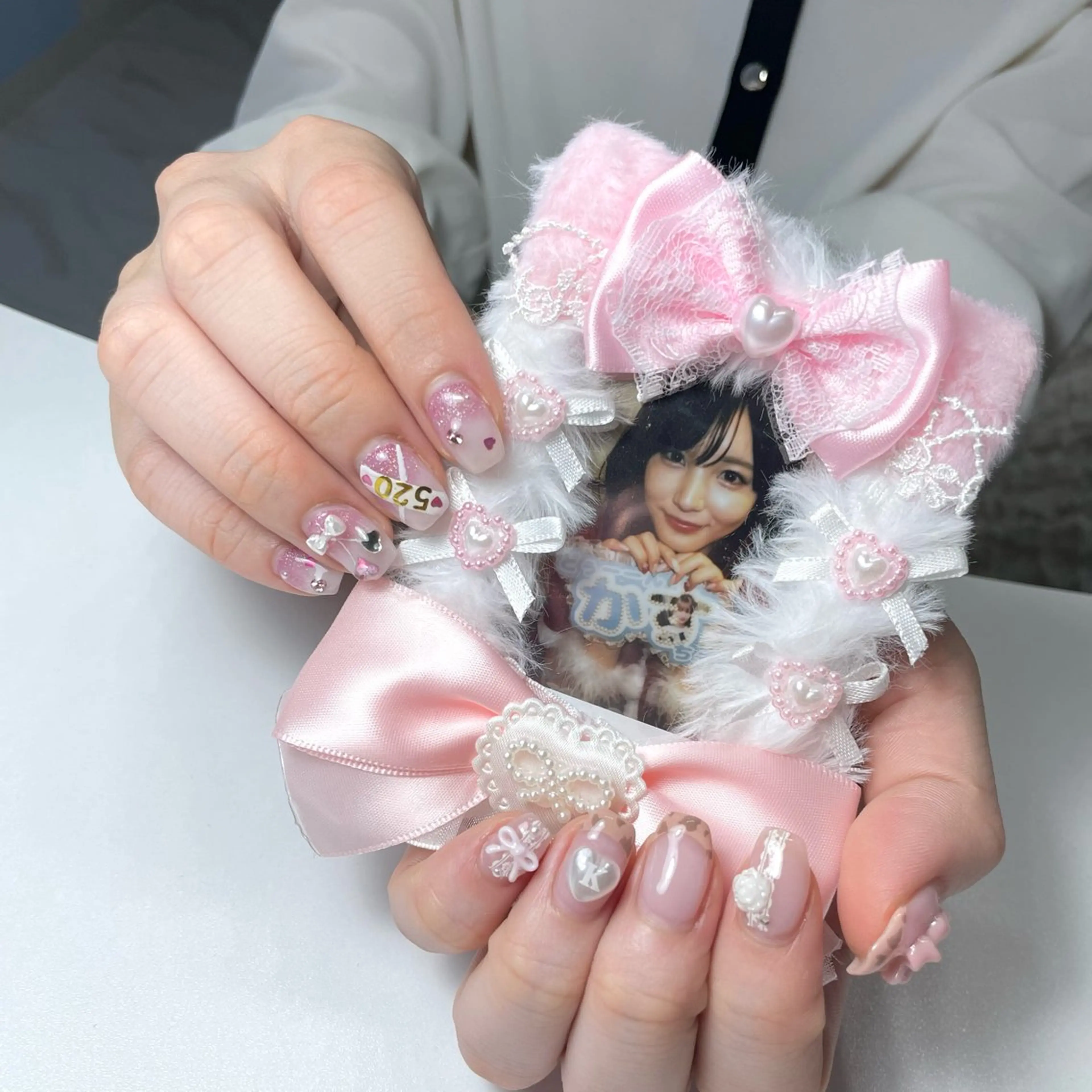 ネイル ブルー チークネイル フラッシュネイル フットネイル ジェルネイル ハンドネイル Sugar. ひかり໒꒱˚.*のネイルデザイン