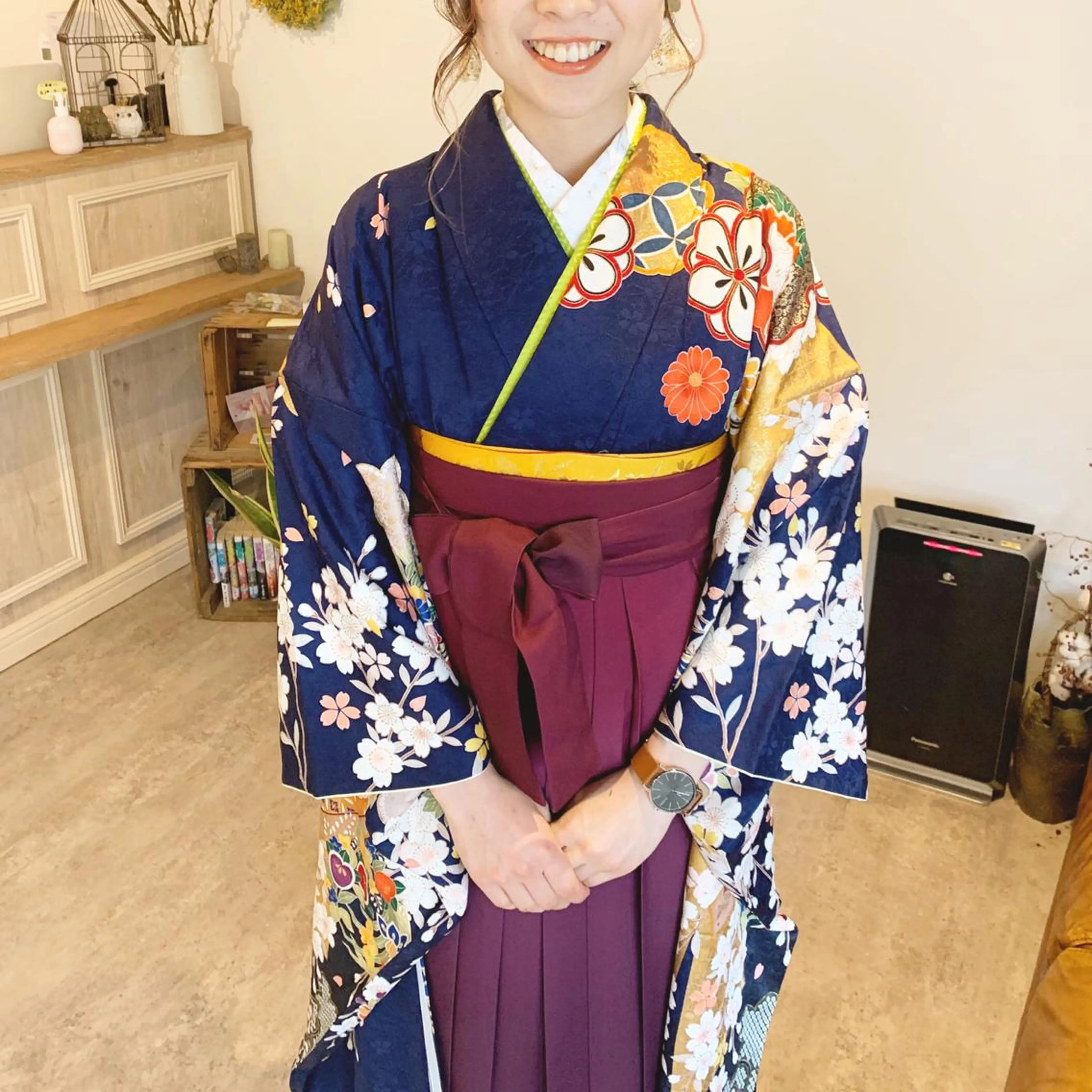 ヘアアレンジ 卒業式のヘアスタイル HARE 川崎晴佳のヘアスタイル