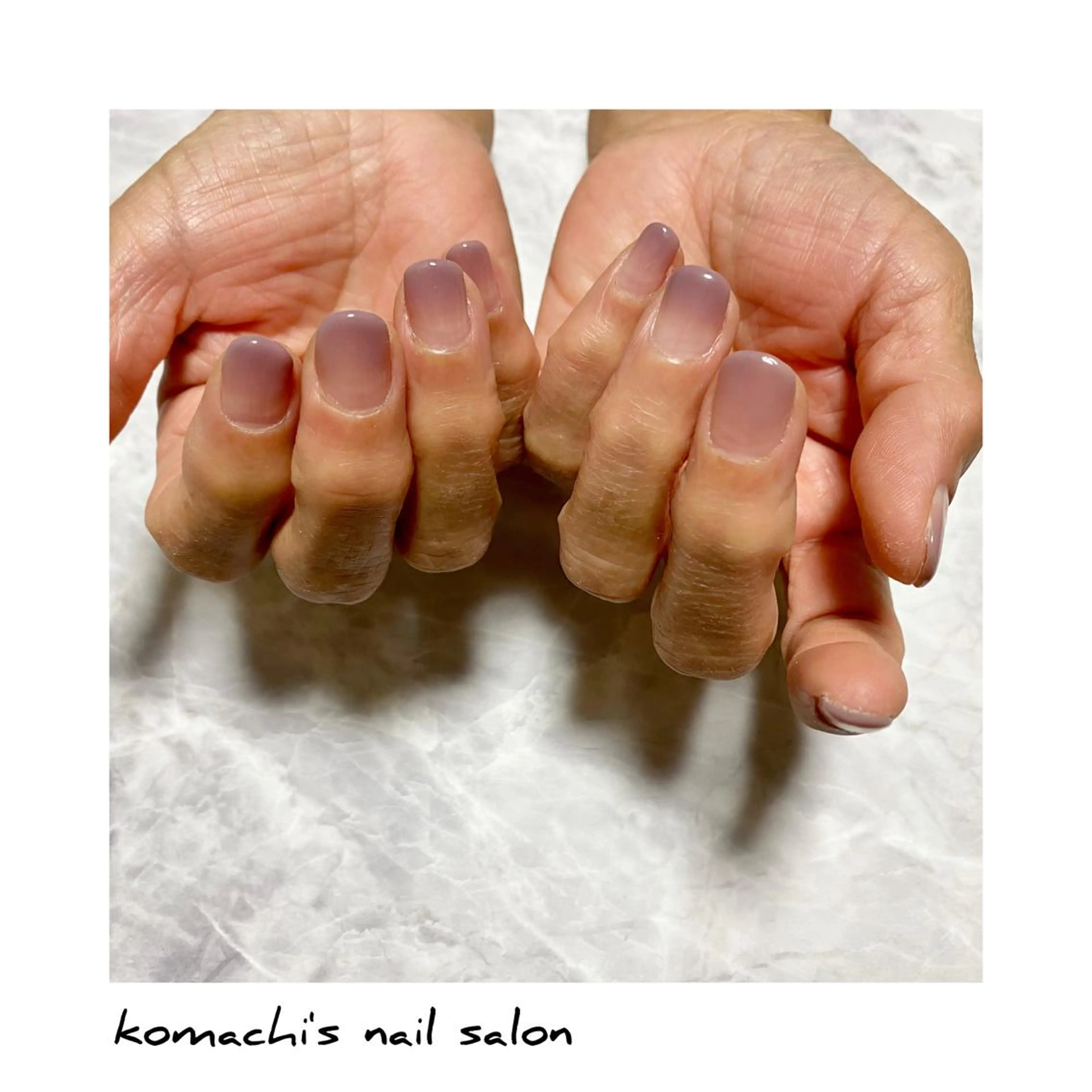 ネイル グラデーション ハンドネイル akita kazumiのネイルデザイン