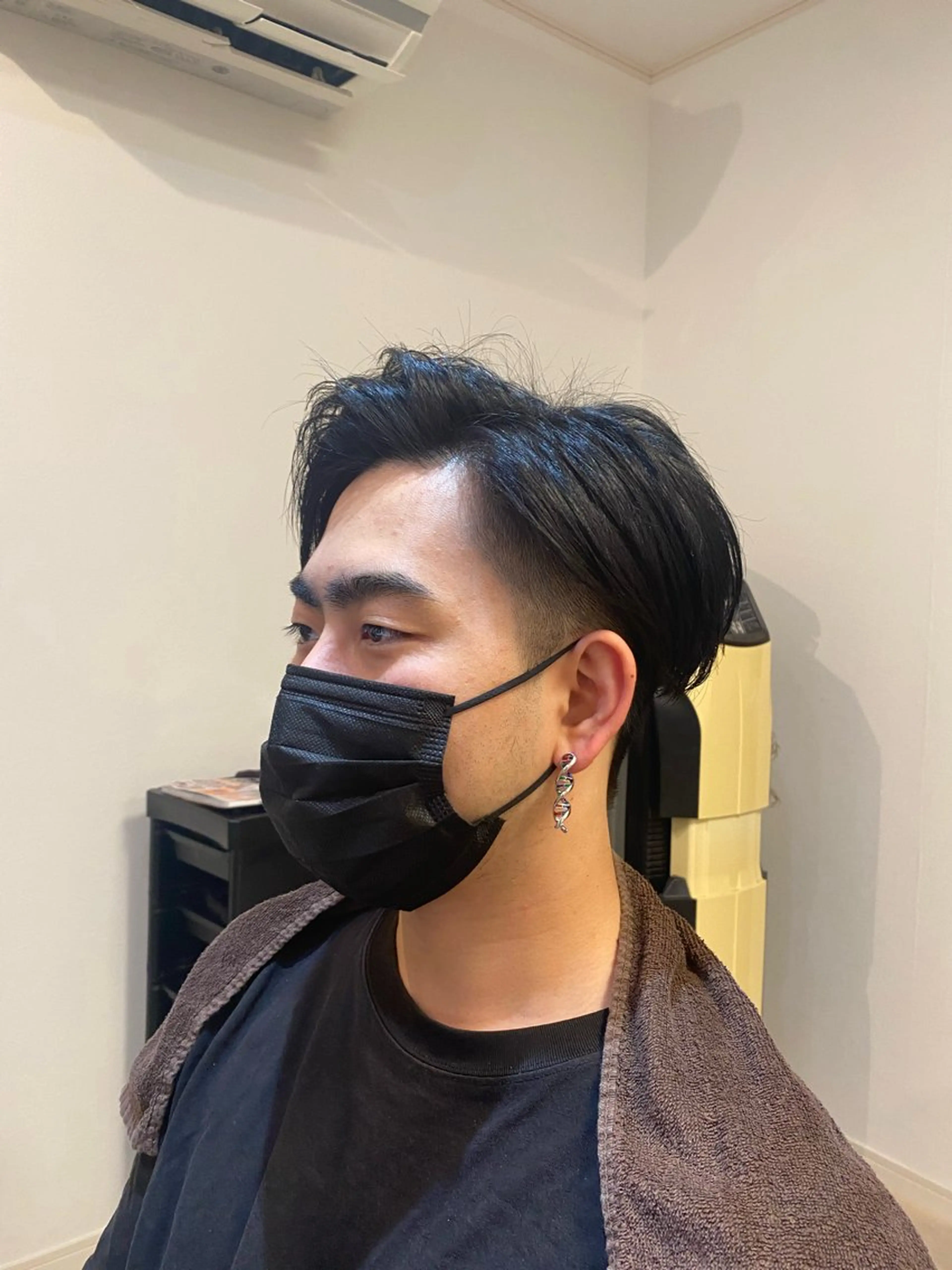 ショート メンズ マッシュ 刈り上げ 澤木優輝 【cuaura】のヘアスタイル