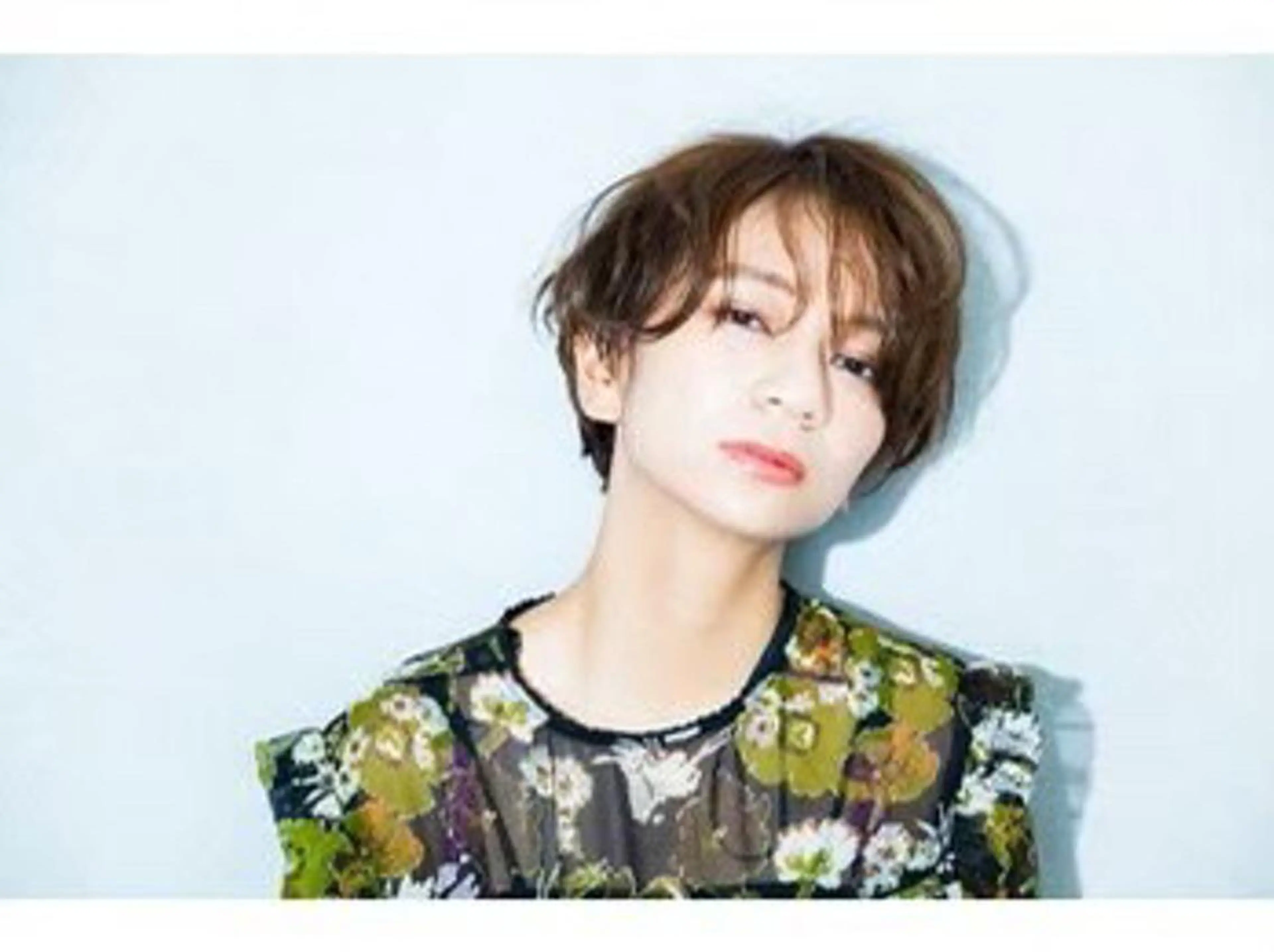 ショート レイヤーカット・ 縮毛矯正 星野のヘアスタイル