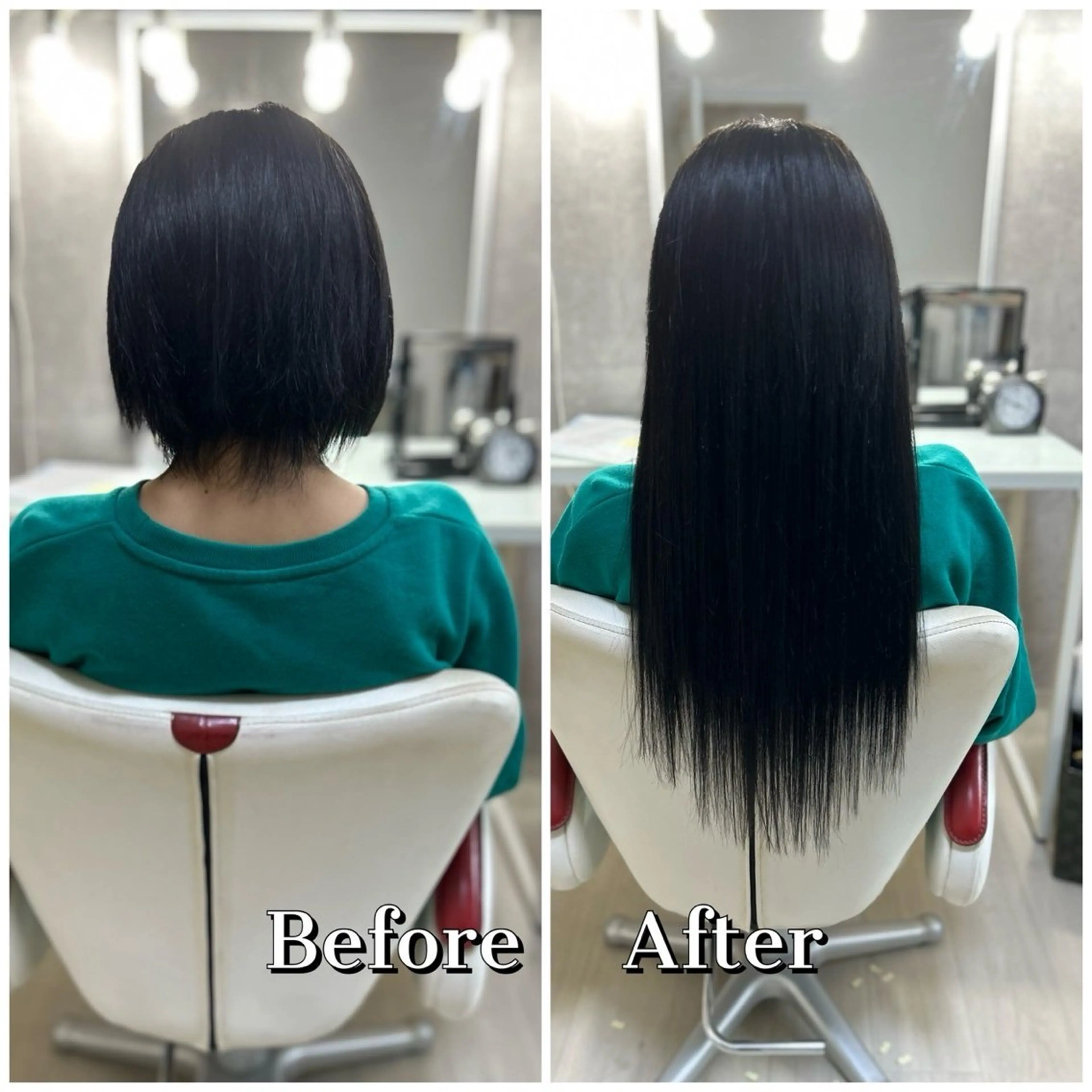 ロング エクステ ドレスアップ心斎橋店所属・🌸ドレスアップ 心斎橋店🌸のヘアスタイル