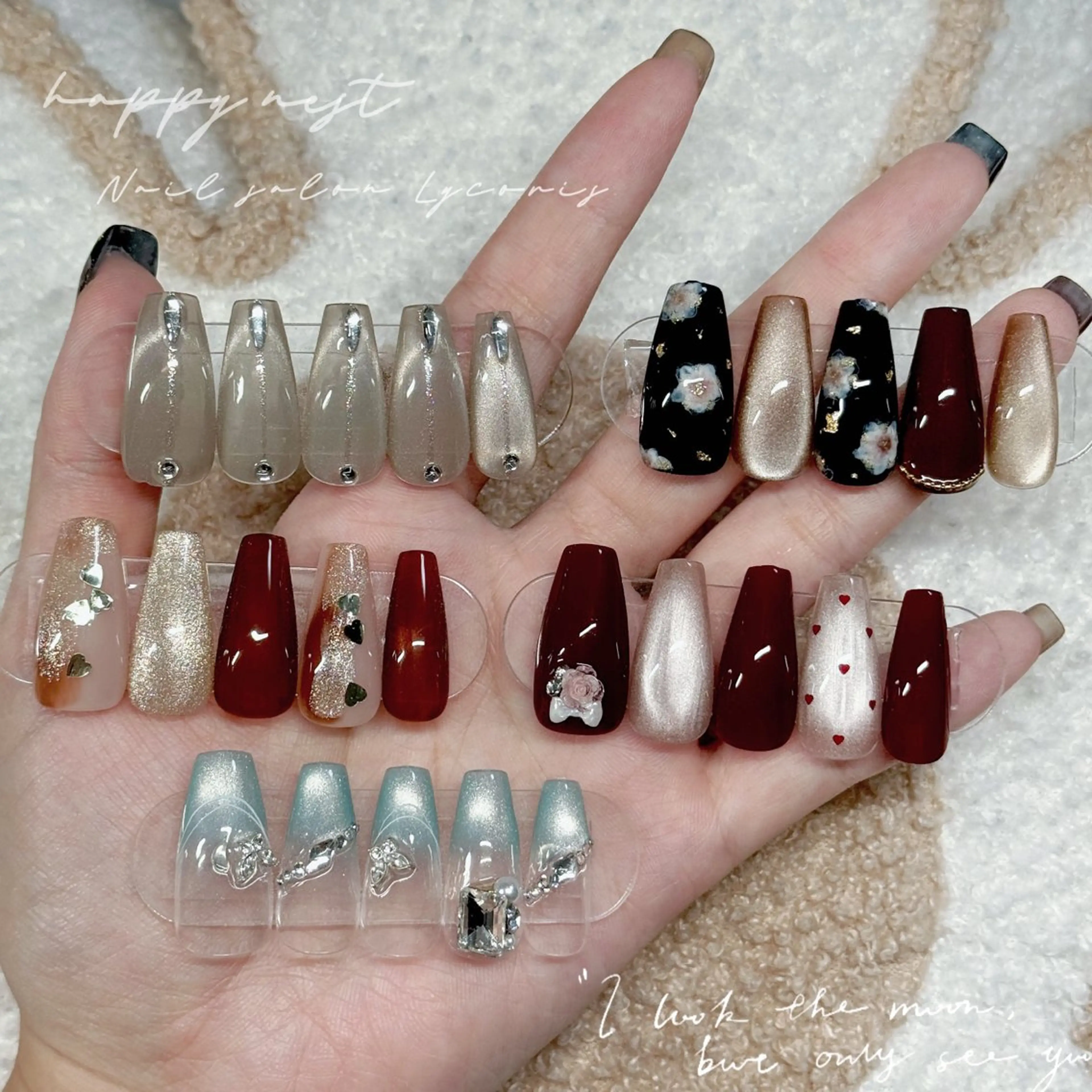 ネイル ハンドネイル Nail salon Lycoris キキのネイルデザイン