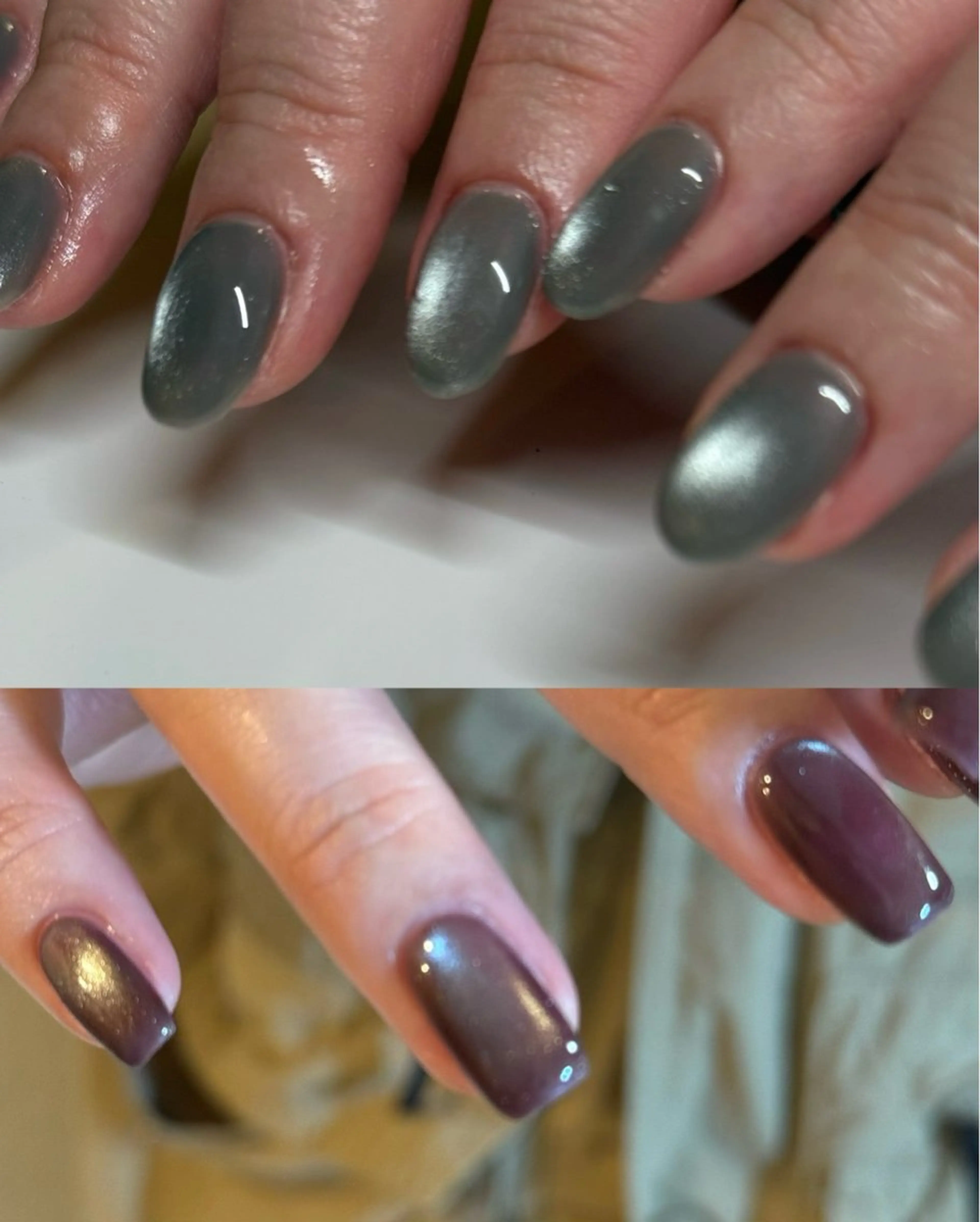 ネイル マグネットネイル ハンドネイル Fujimori .のネイルデザイン