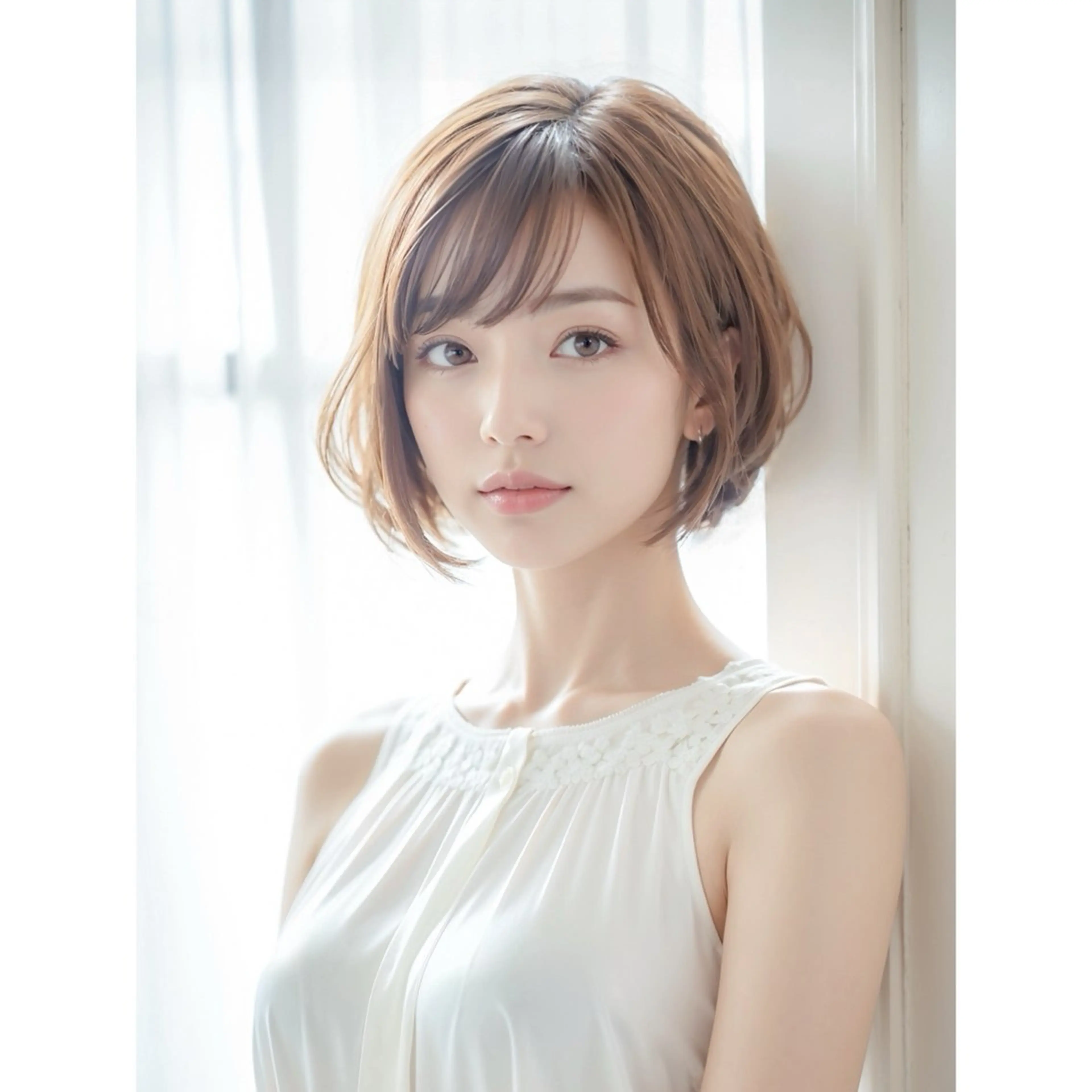 ショート 5 Noble ct .町田美容室のヘアスタイル