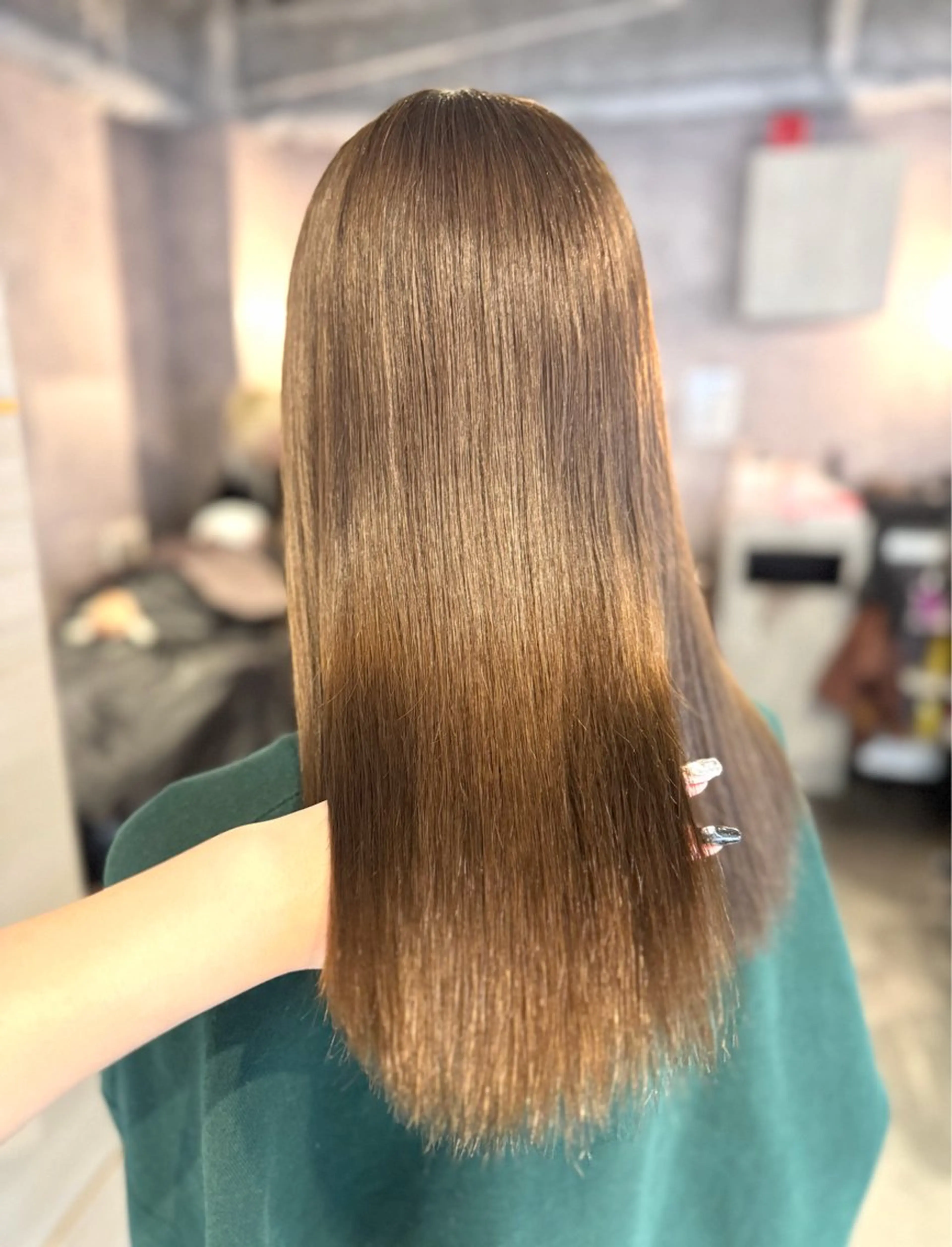 ロング カラー ヘアカラー トリートメント 🩶鈴木茉奈🩶艶髪 /透明感/暖色カラーのヘアスタイル