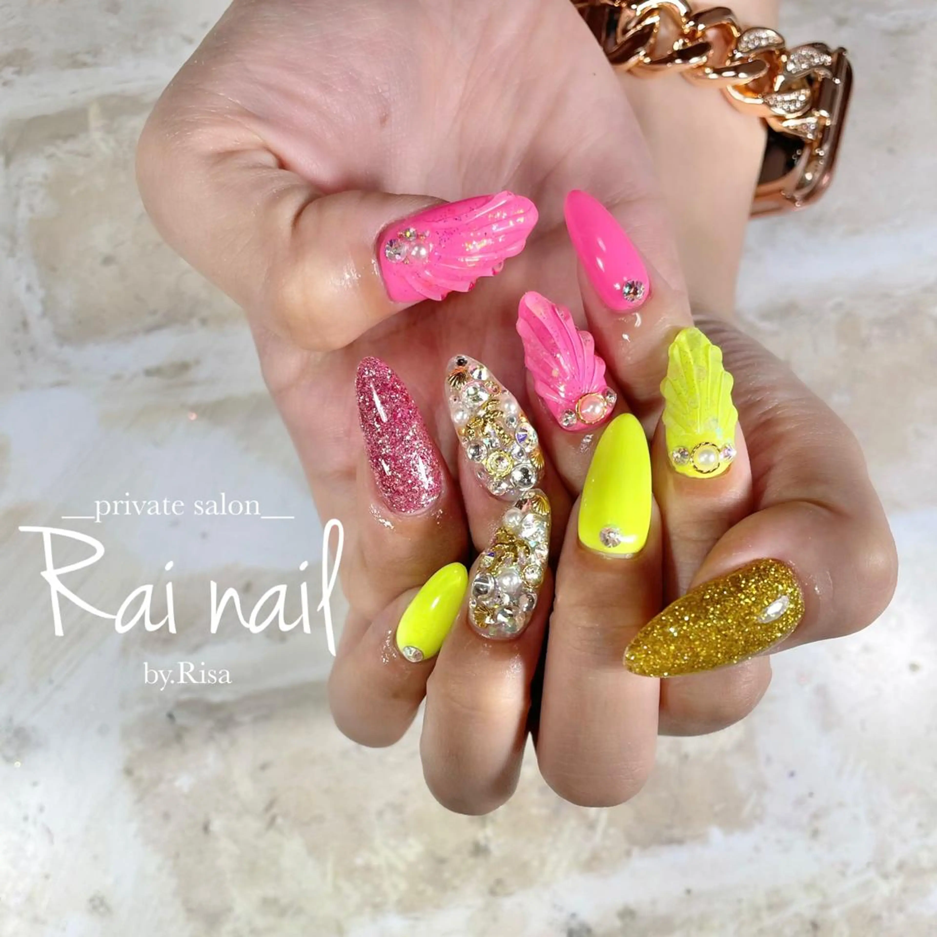 ネイル Rai nail_ Risaのネイルデザイン