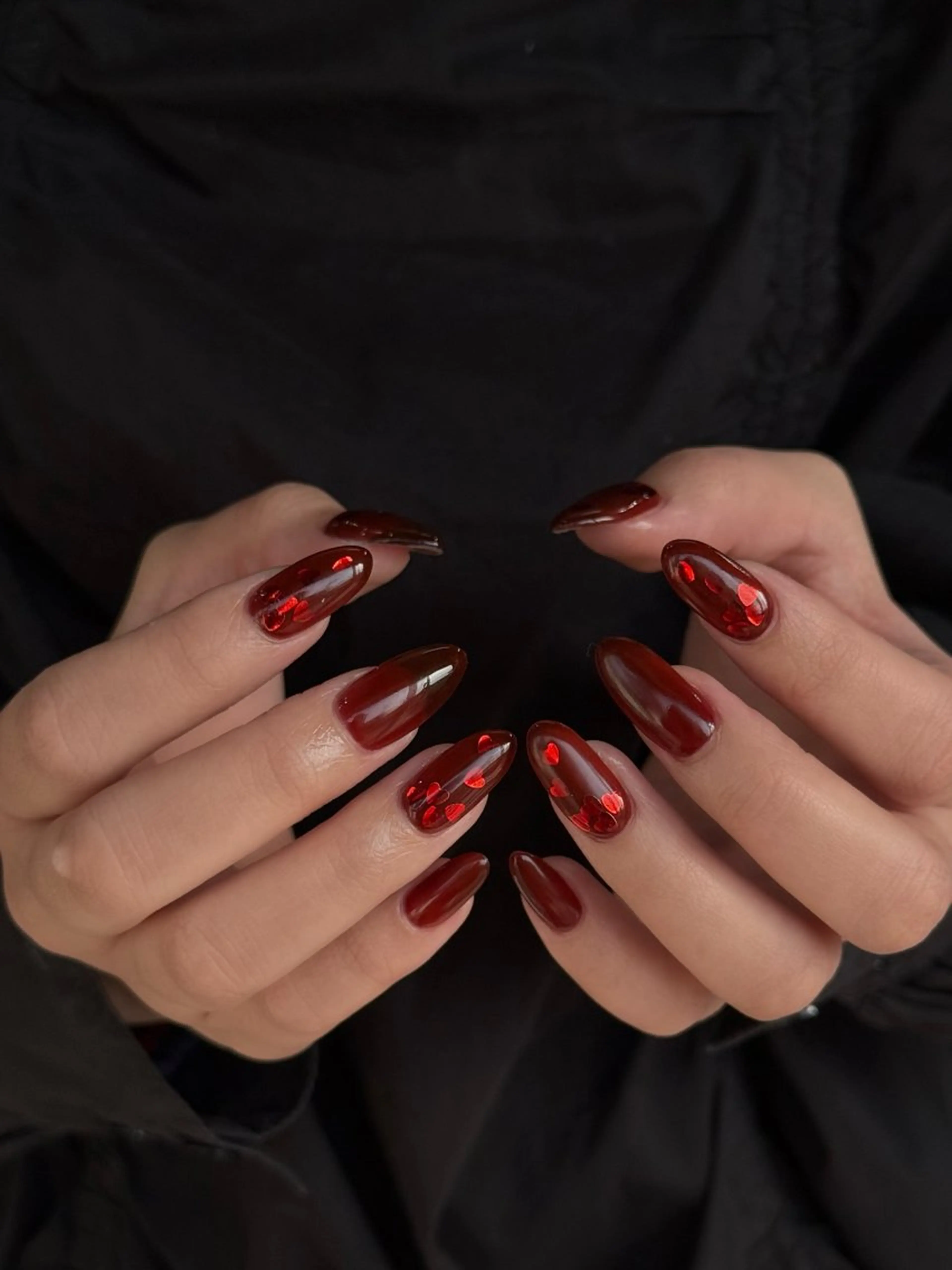 ネイル ハート MISATO ネイリスト福岡/薬院のネイルデザイン