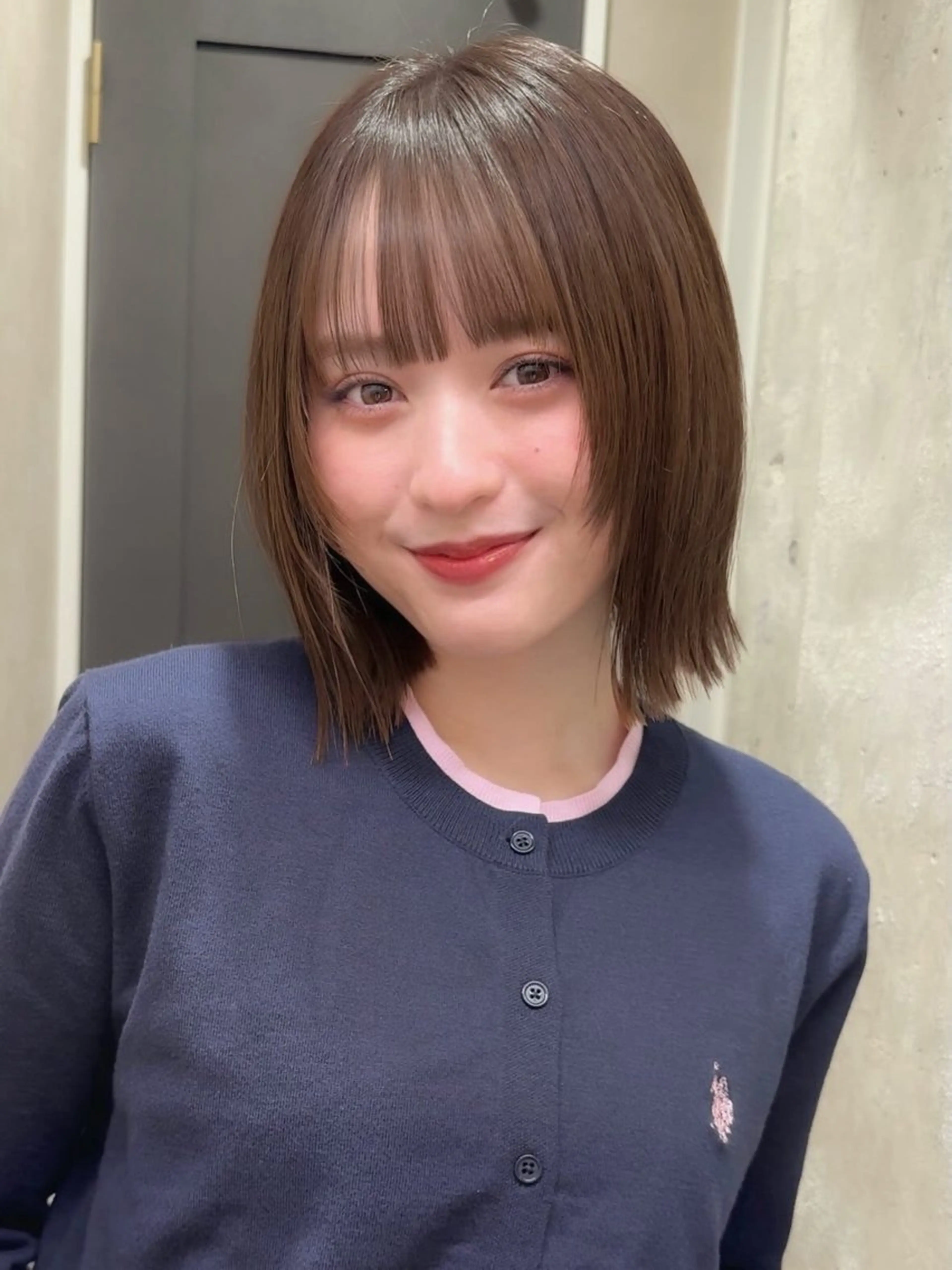 ショート カラー カット ヘアカラー トリートメント 松本優香/ボブ/ダ ブルカラー/髪質改善のヘアスタイル