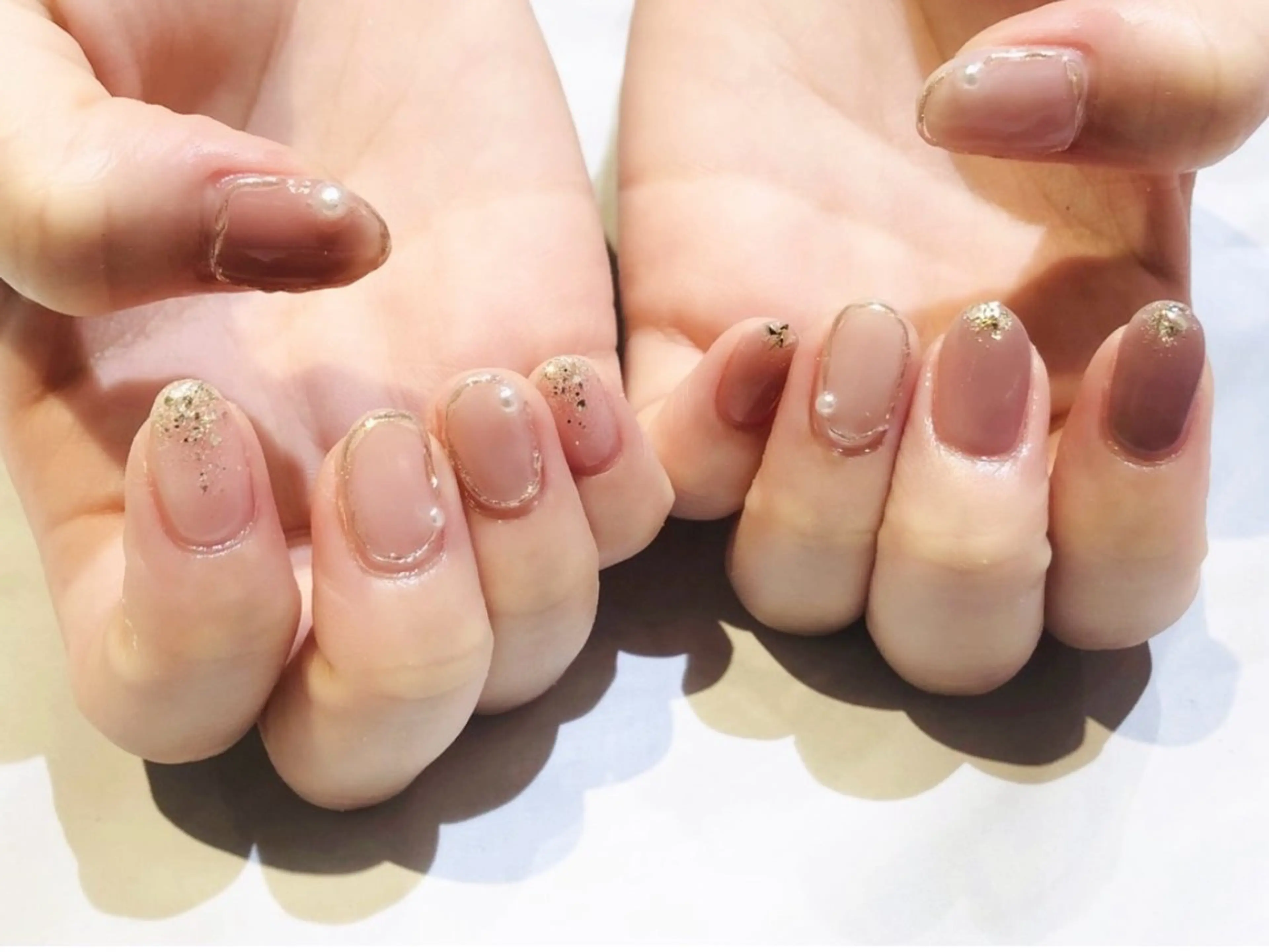 ネイル 舞田 苑香のネイルデザイン