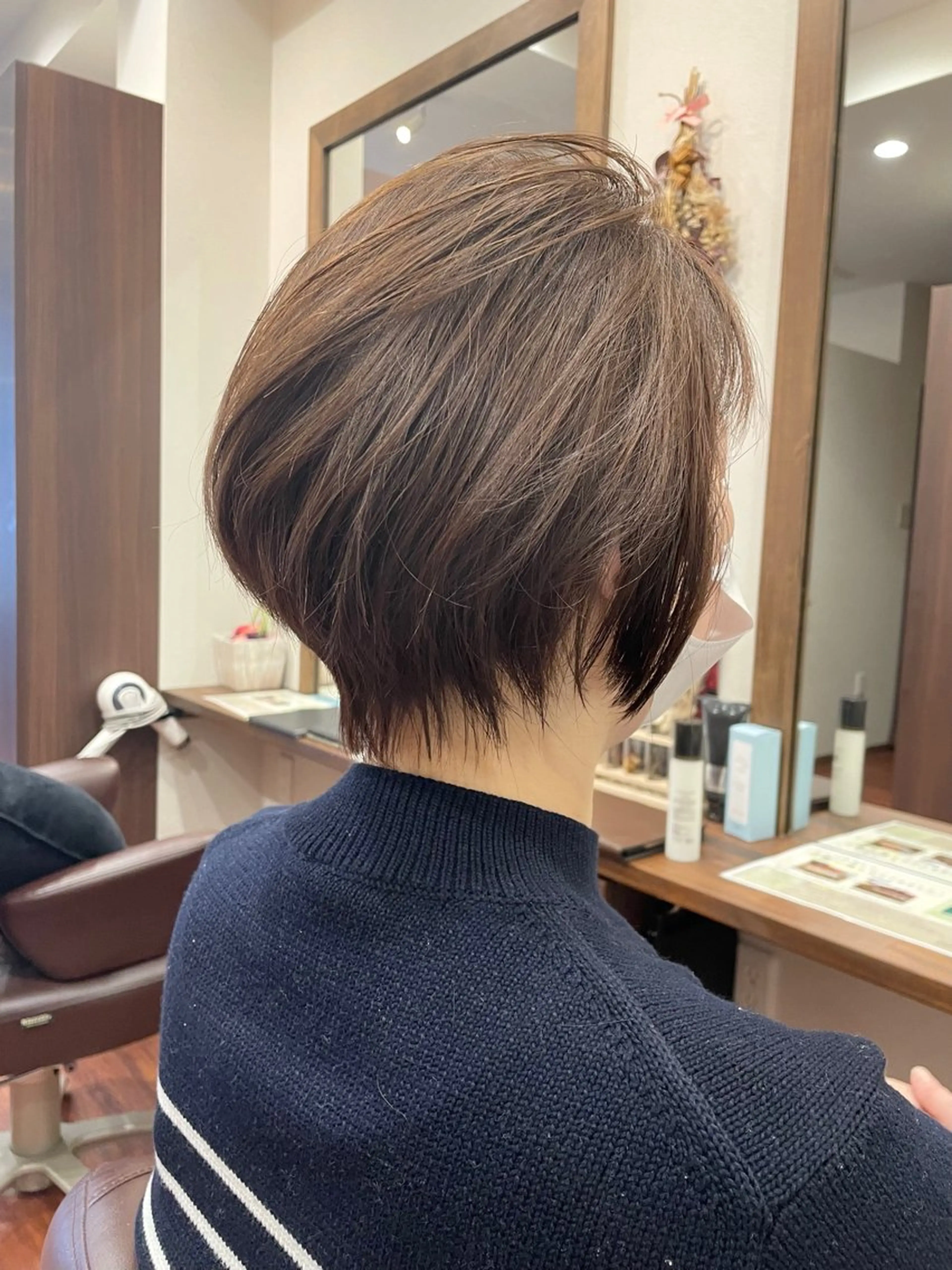 ショート ショートボブ ボブ ショートヘア Lien's 澤井✂️のヘアスタイル