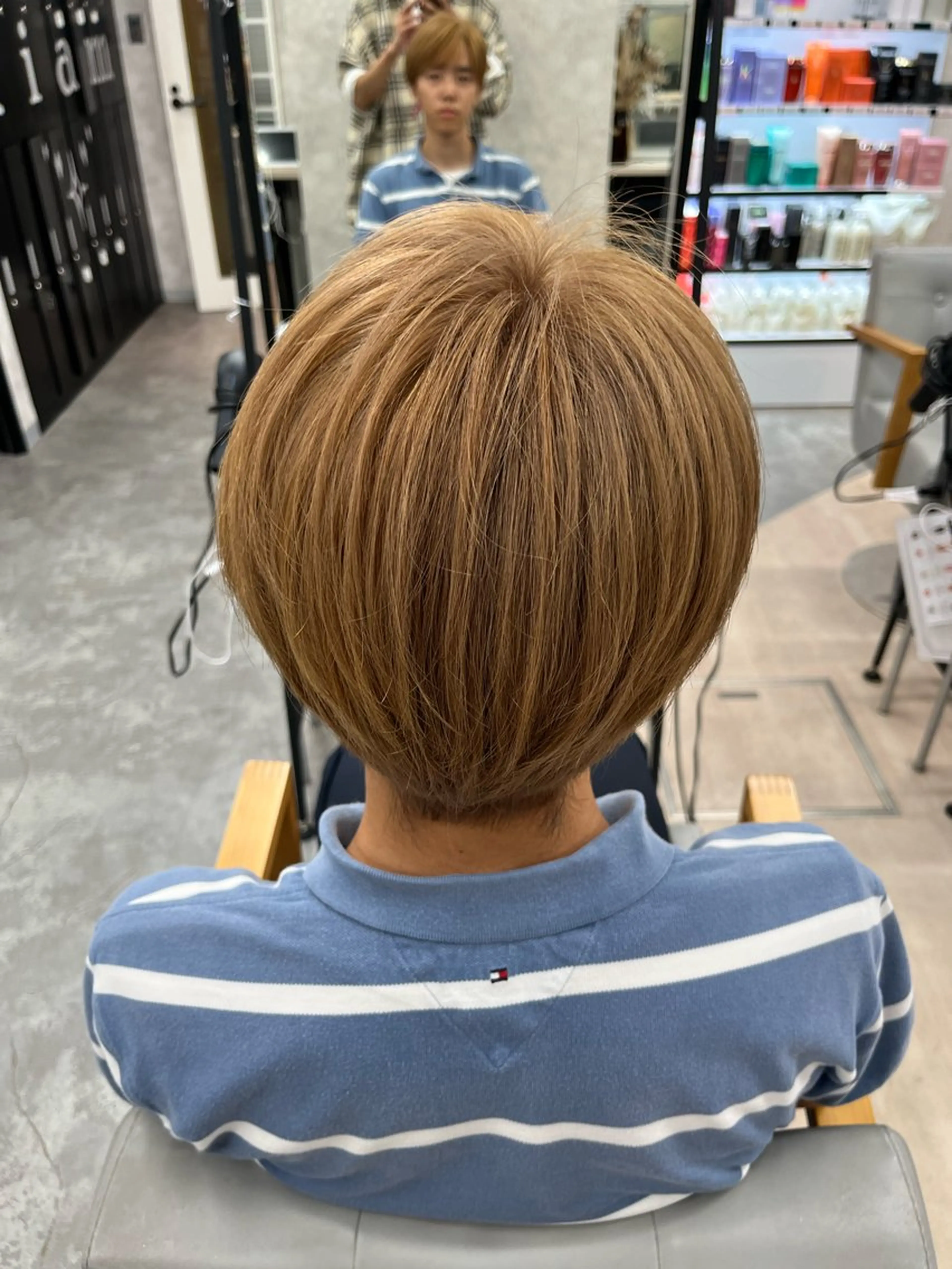 カラー メンズ カット ヘアセット メンズパーマ特化 🔥韓国ヘア職人🔥のヘアスタイル