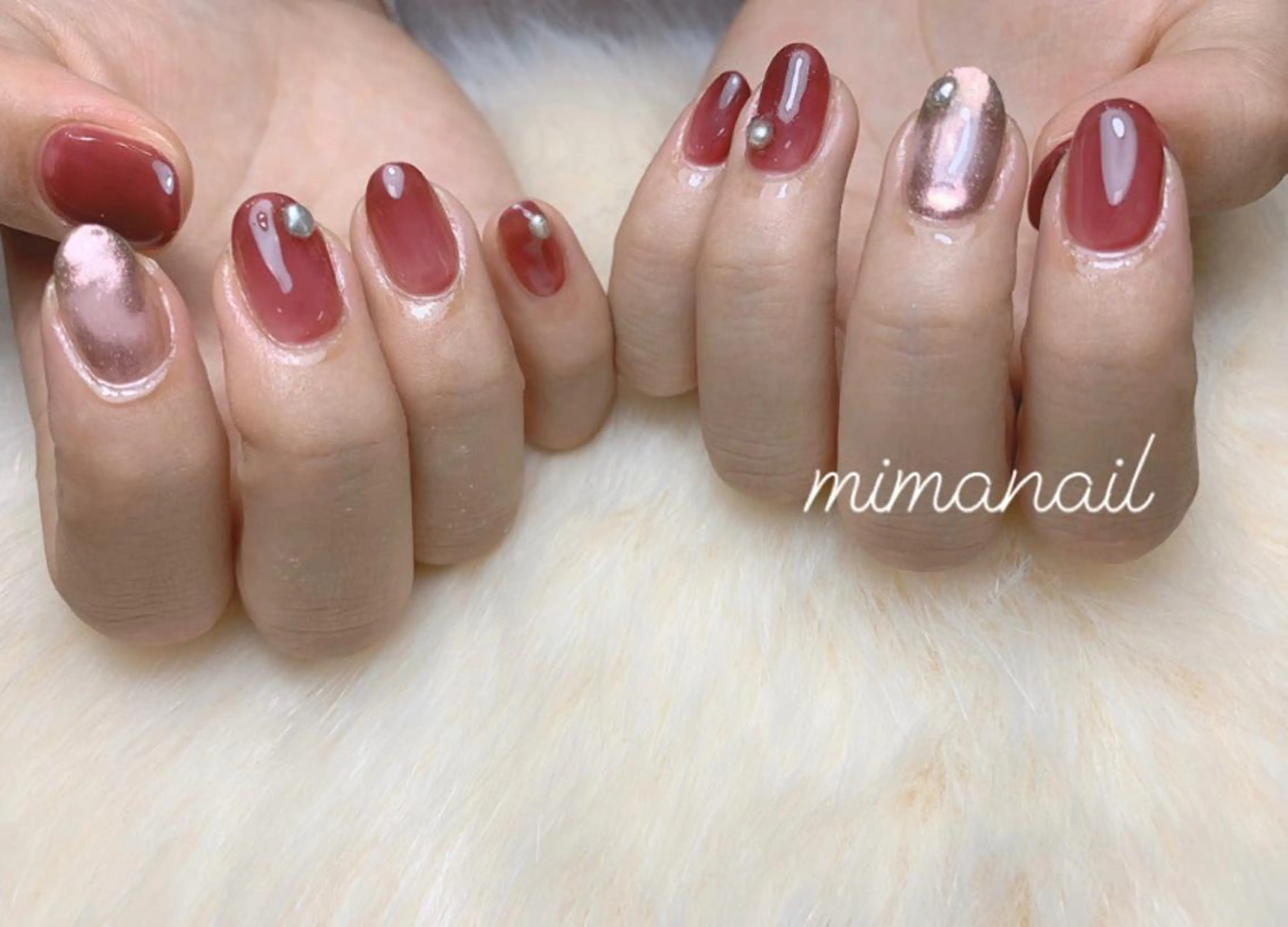 ネイル ハンドネイル mima nailのネイルデザイン