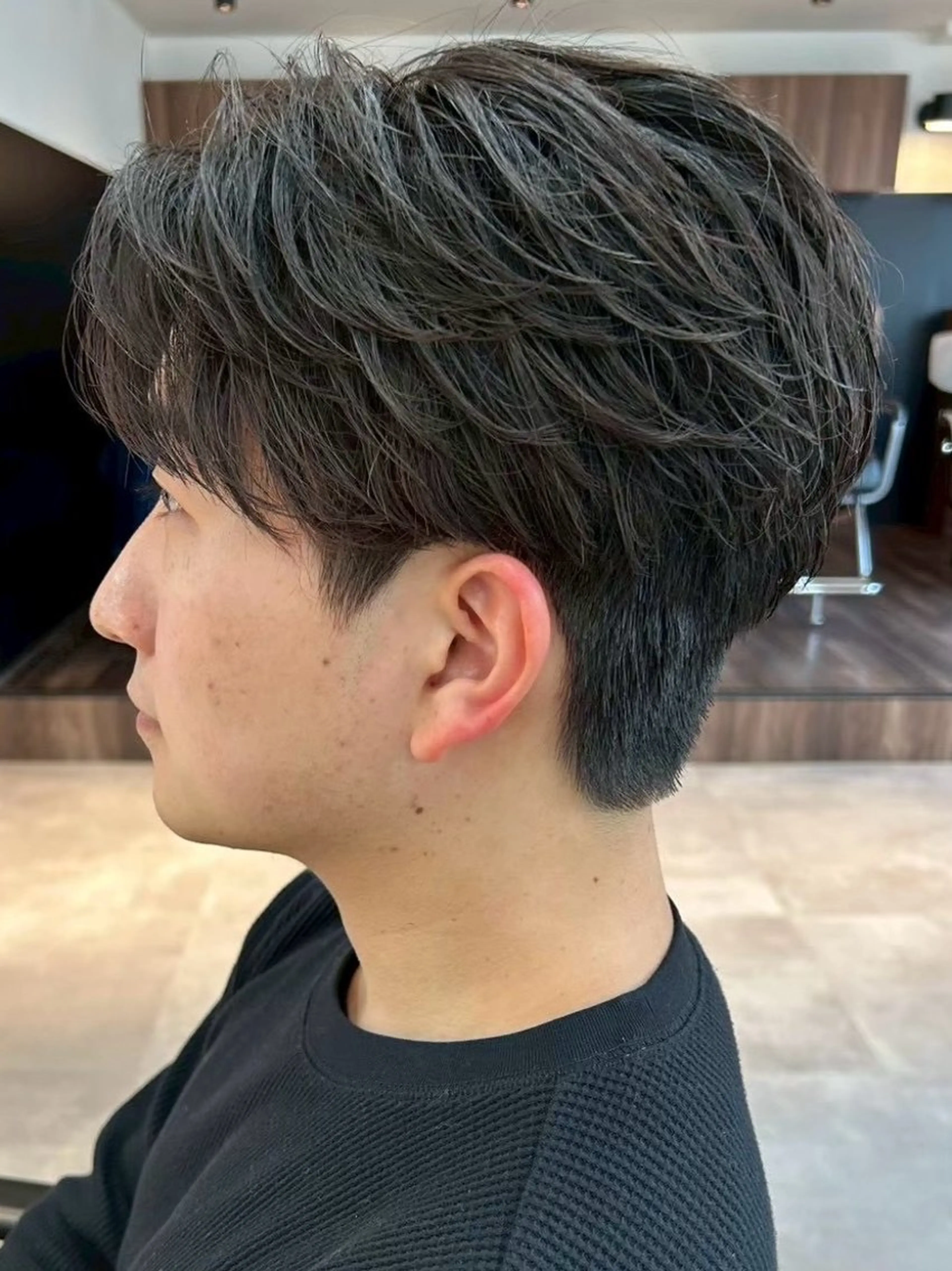 ミディアム メンズパーマ特化 /メンズ支持率◎のヘアスタイル