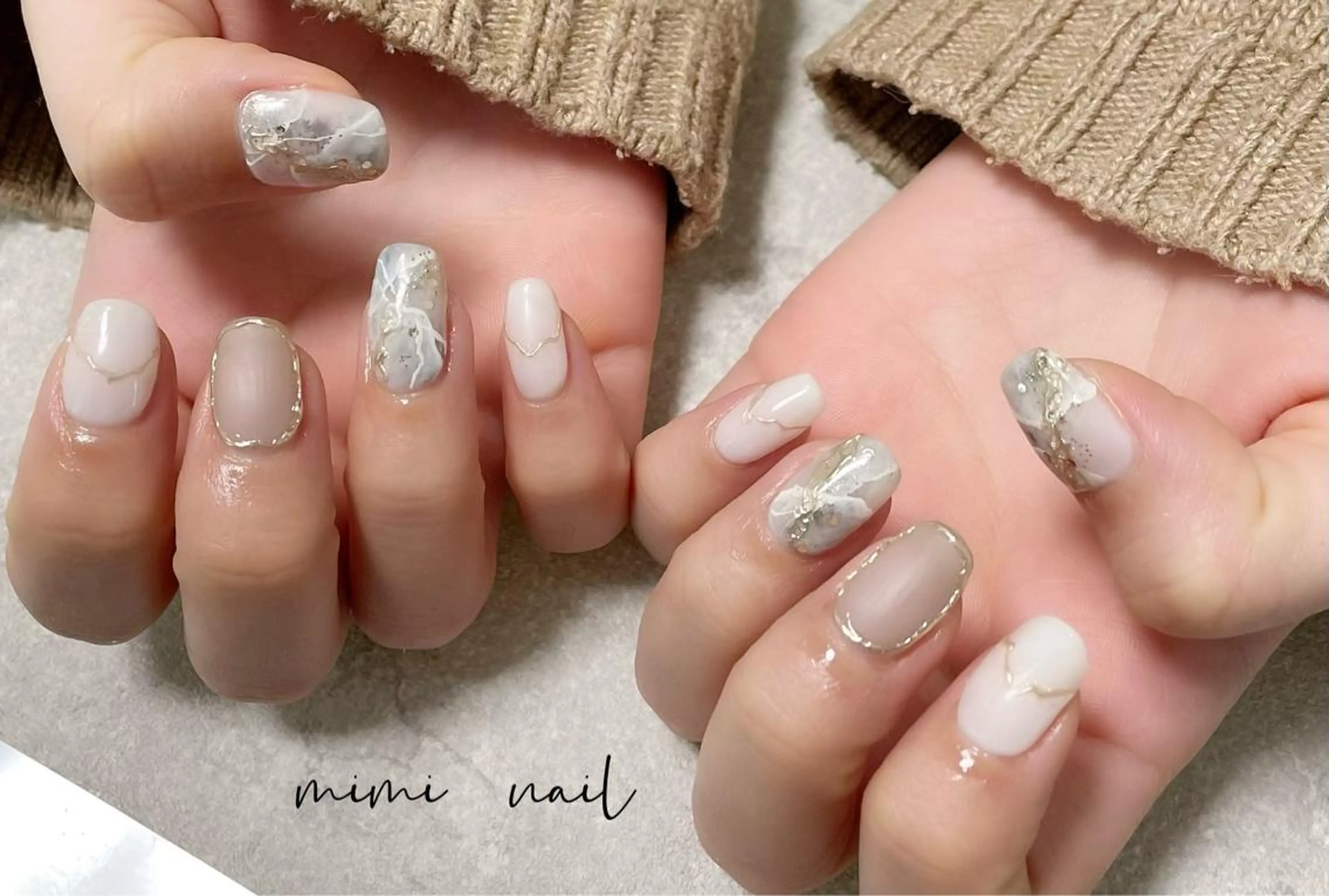 ネイル ハンドネイル mimi nailのネイルデザイン