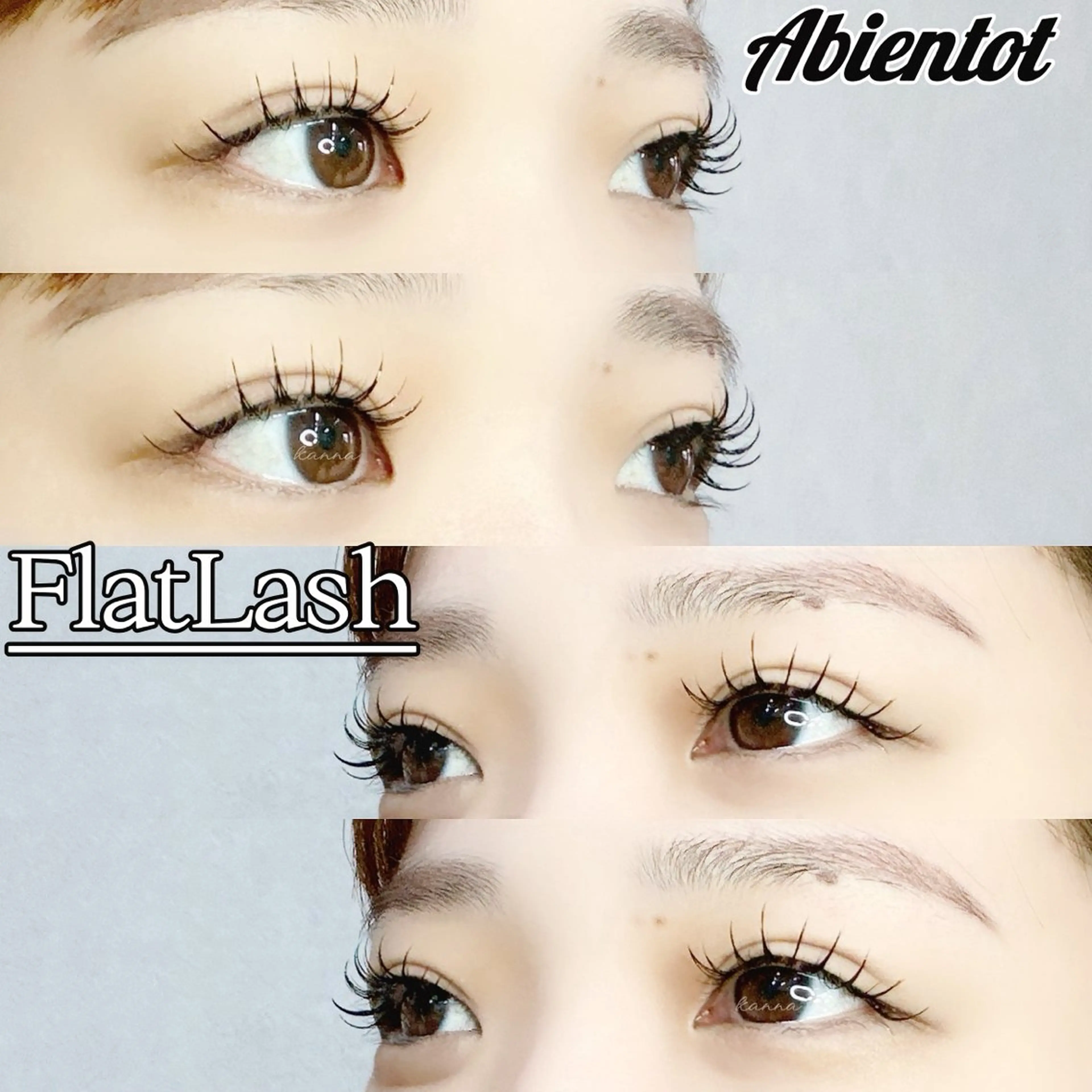 マツエク・マツパ Abientot Kannaのマツエク・マツパデザイン