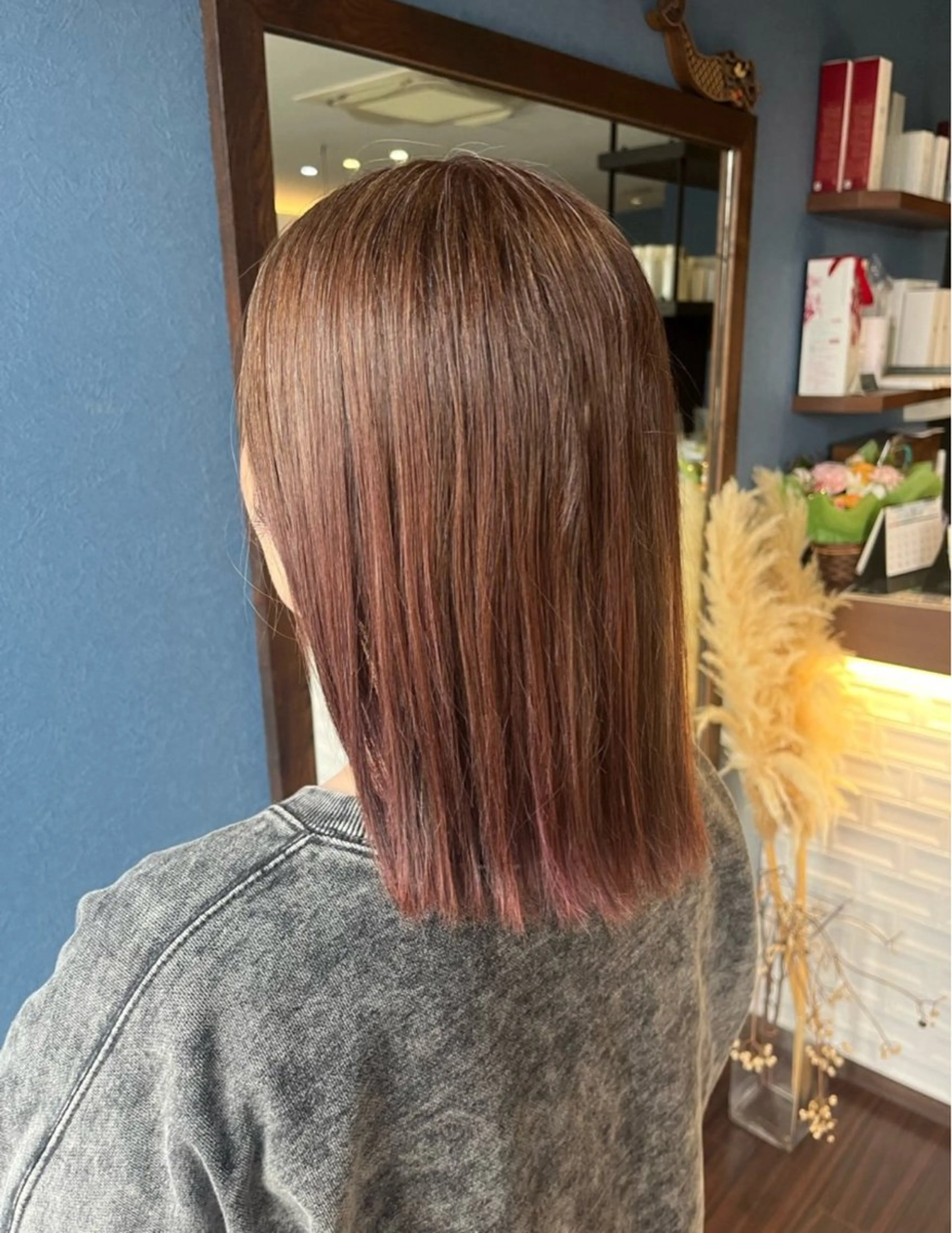 ミディアム カラー 🌼kubu🍀 Minami🌼のヘアスタイル