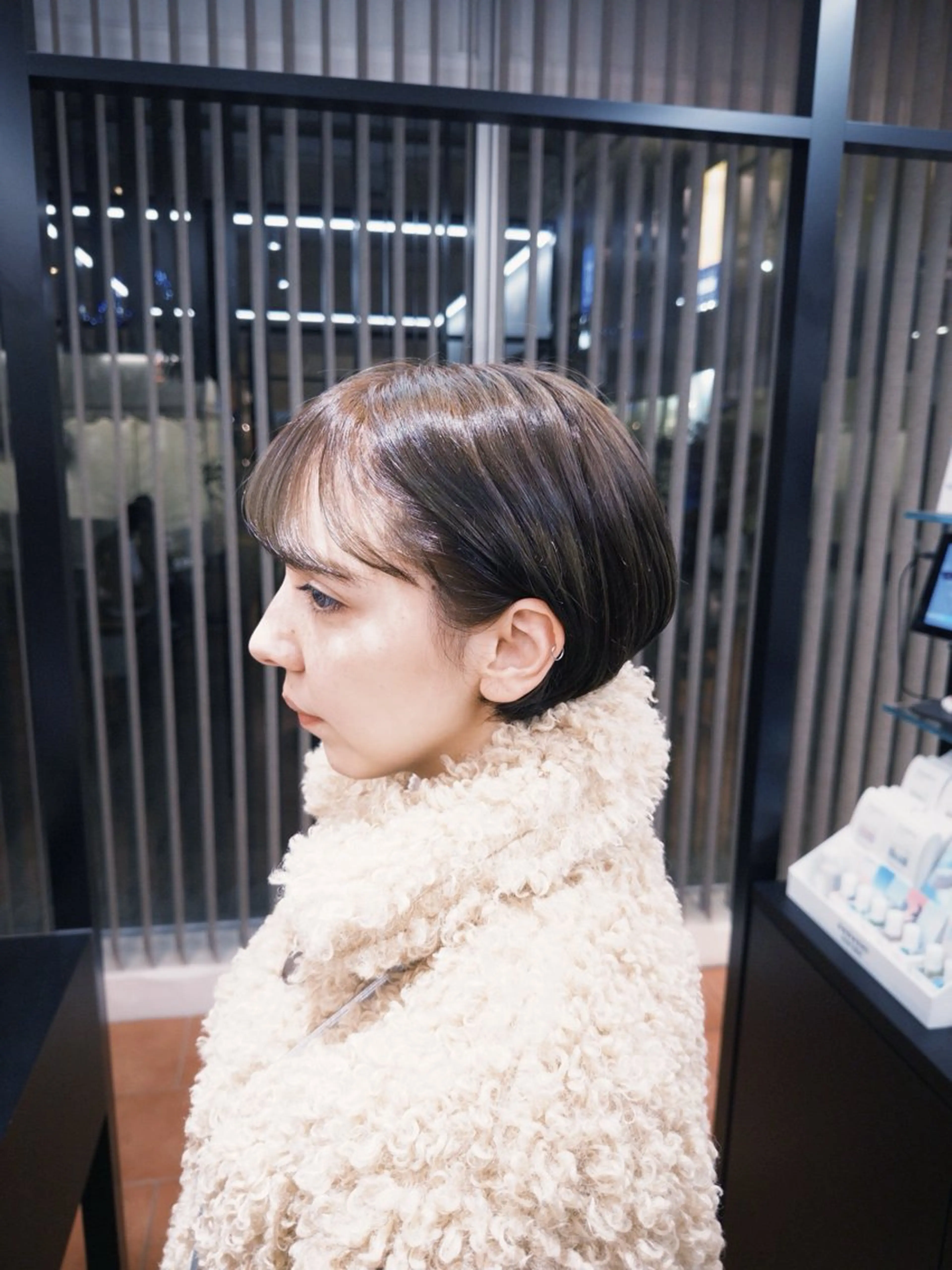 ショート 透明感カラー✨️山内 七鐘のヘアスタイル