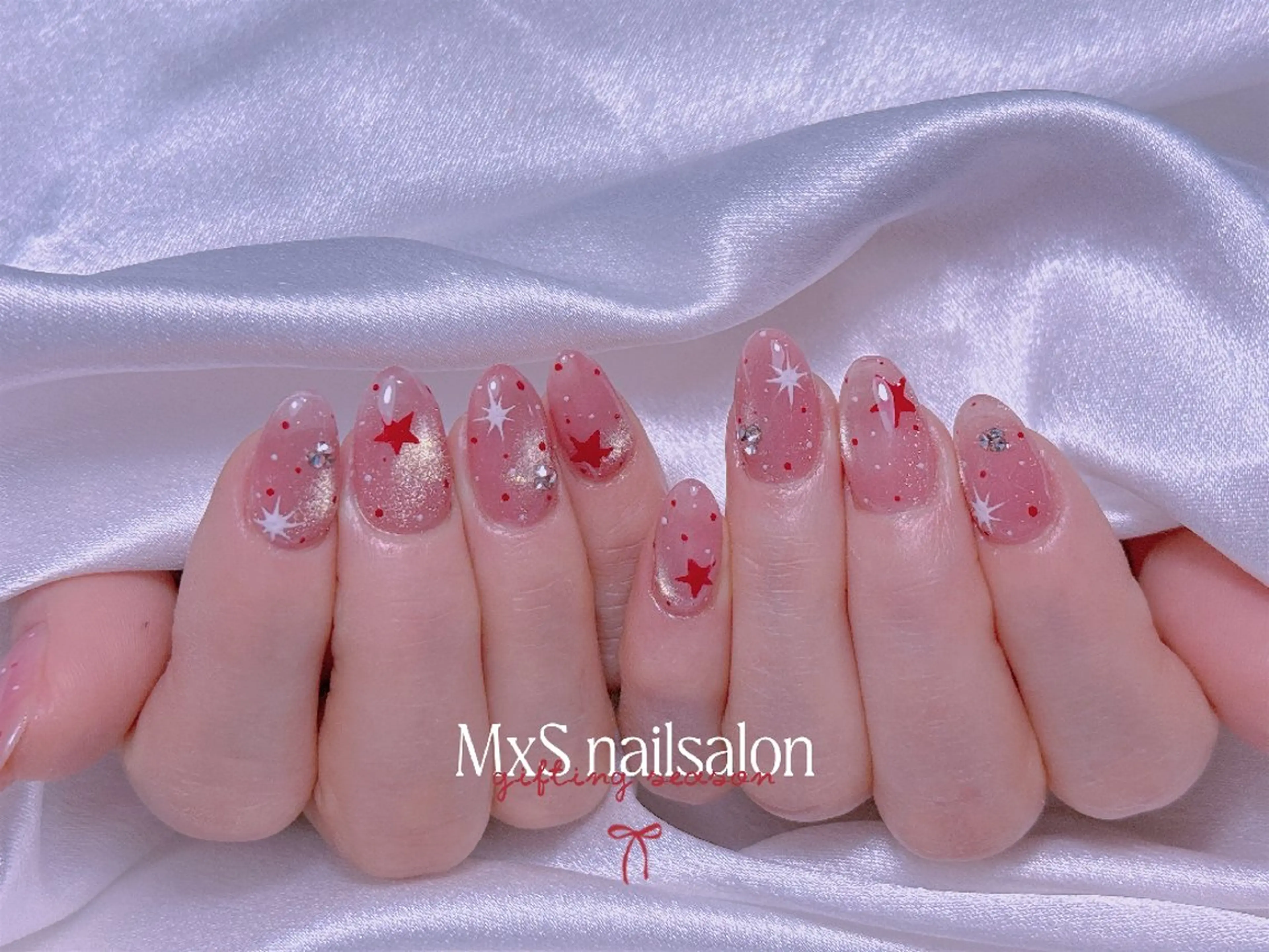 ネイル ハンドネイル ハンドケア MxS リィリィのネイルデザイン