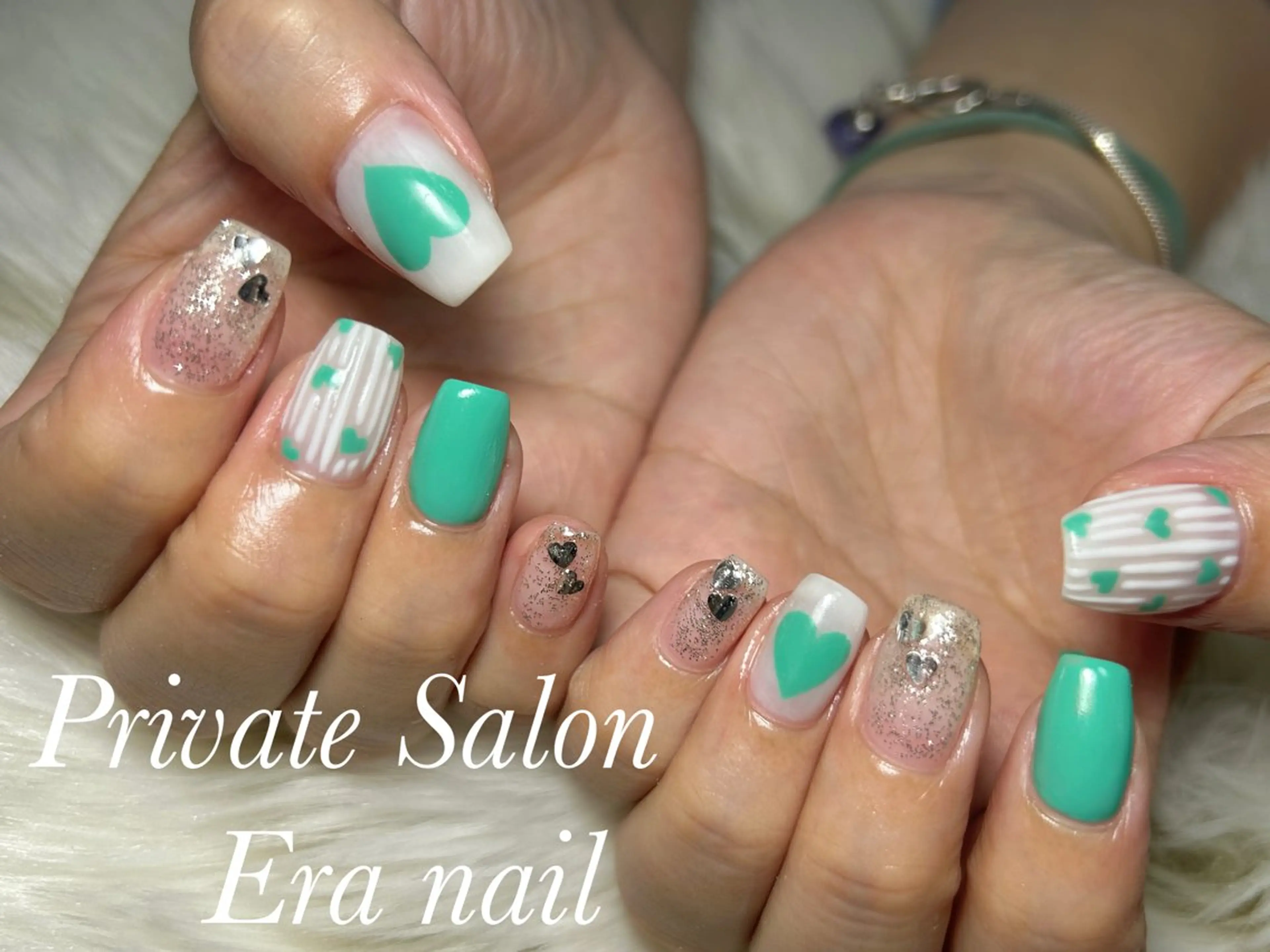 ネイル 持ち込み ハンドネイル Era nailのネイルデザイン