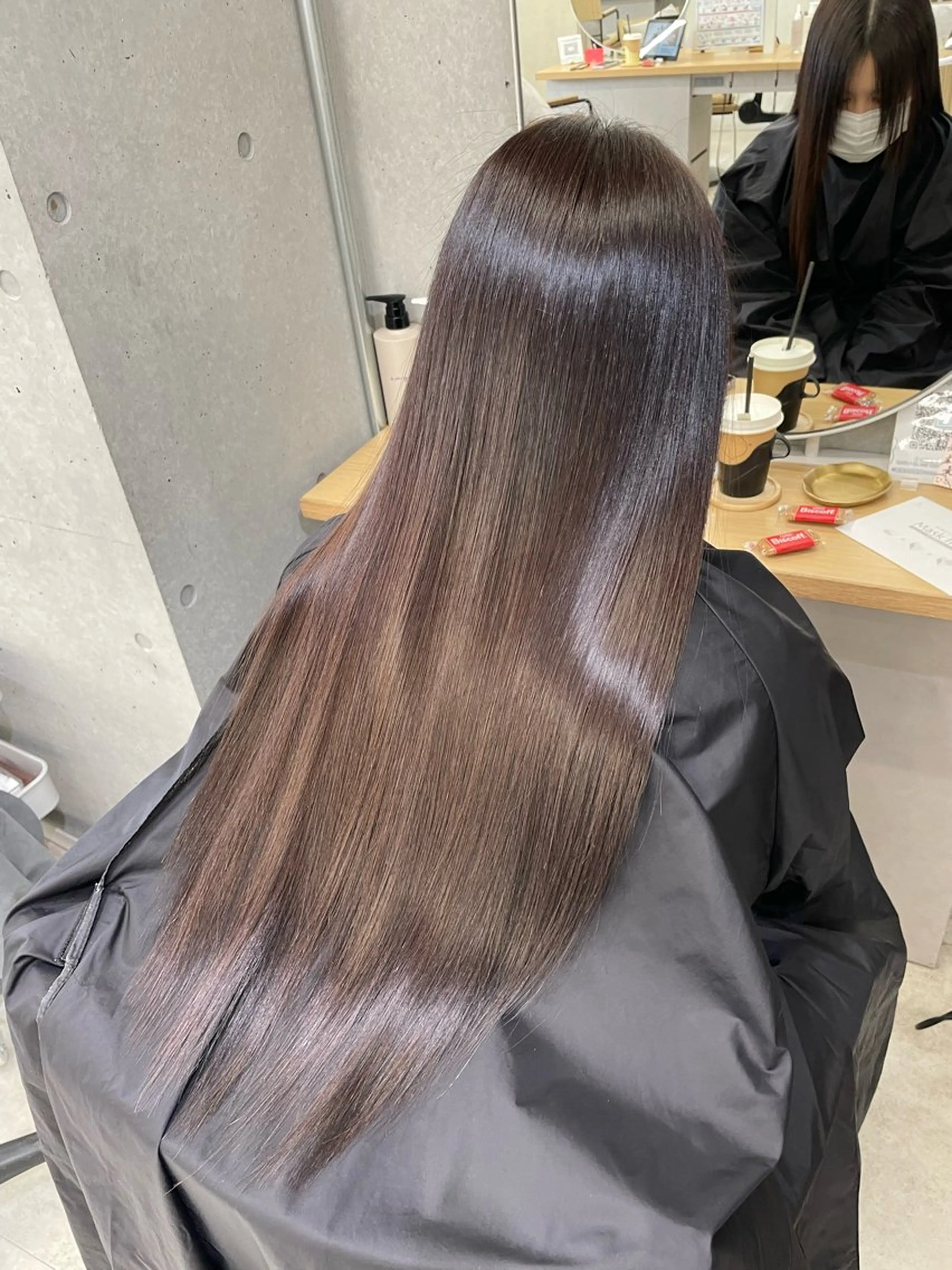 【撮影OKな方限定】🌸髪質改善トリートメント🌈　※ブリーチ履歴がなく直毛ロングの方限定の写真