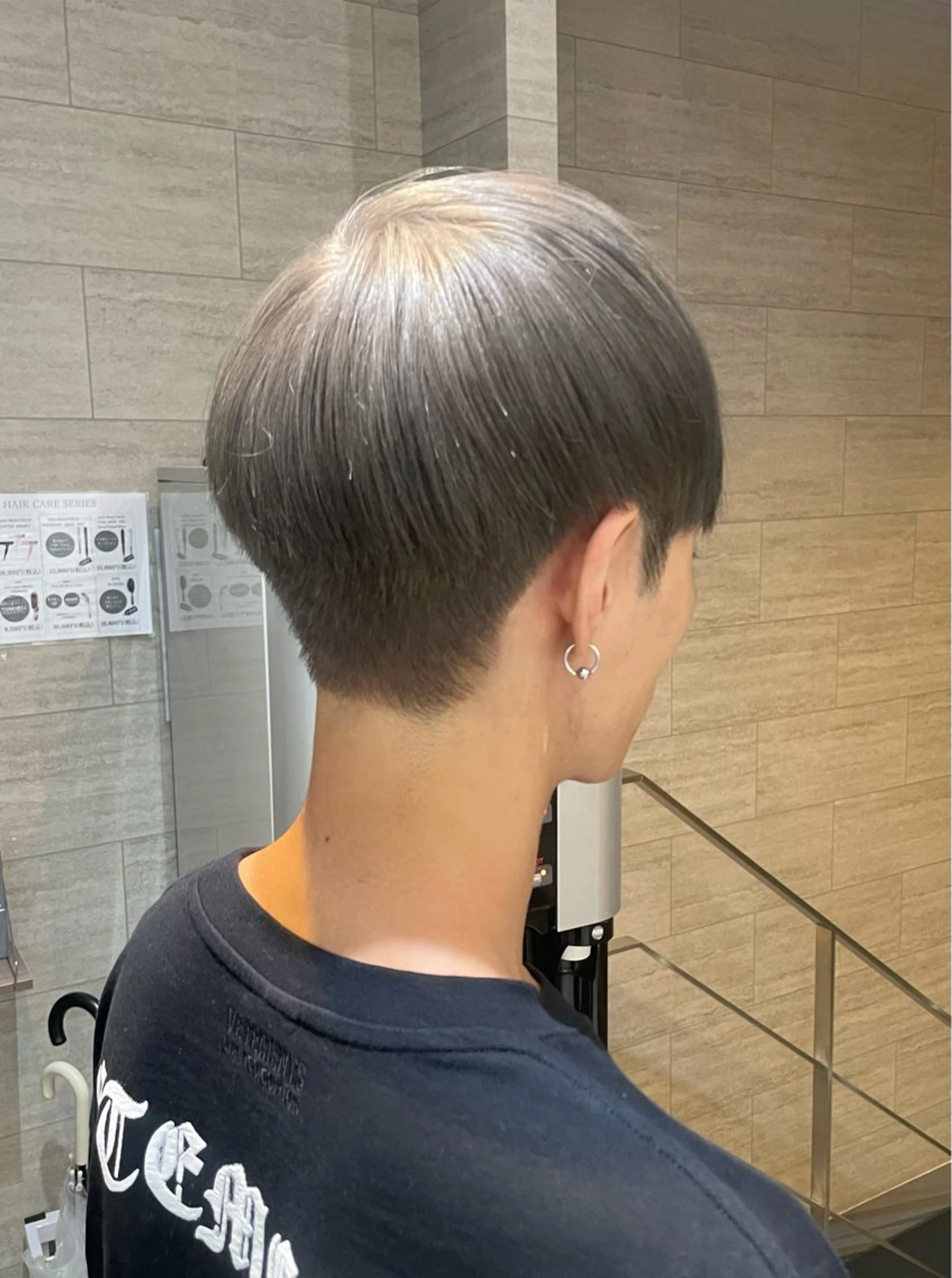 メンズ 韓国カット/透明感 Re.Labo岡本のヘアスタイル