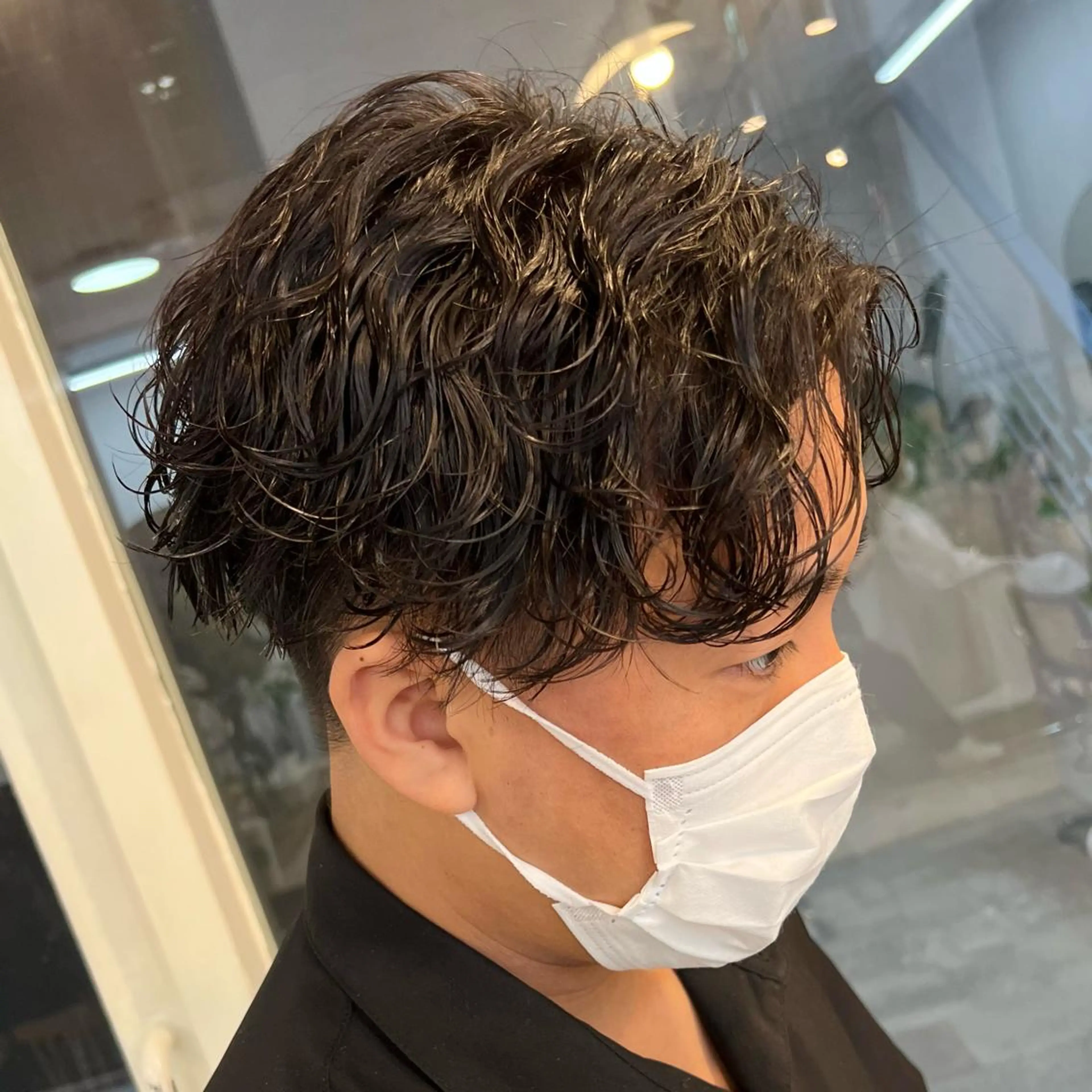 パーマ メンズ 波巻きパーマ カット パーマ 🔥メンズ特化🔥 永瀬椋のヘアスタイル