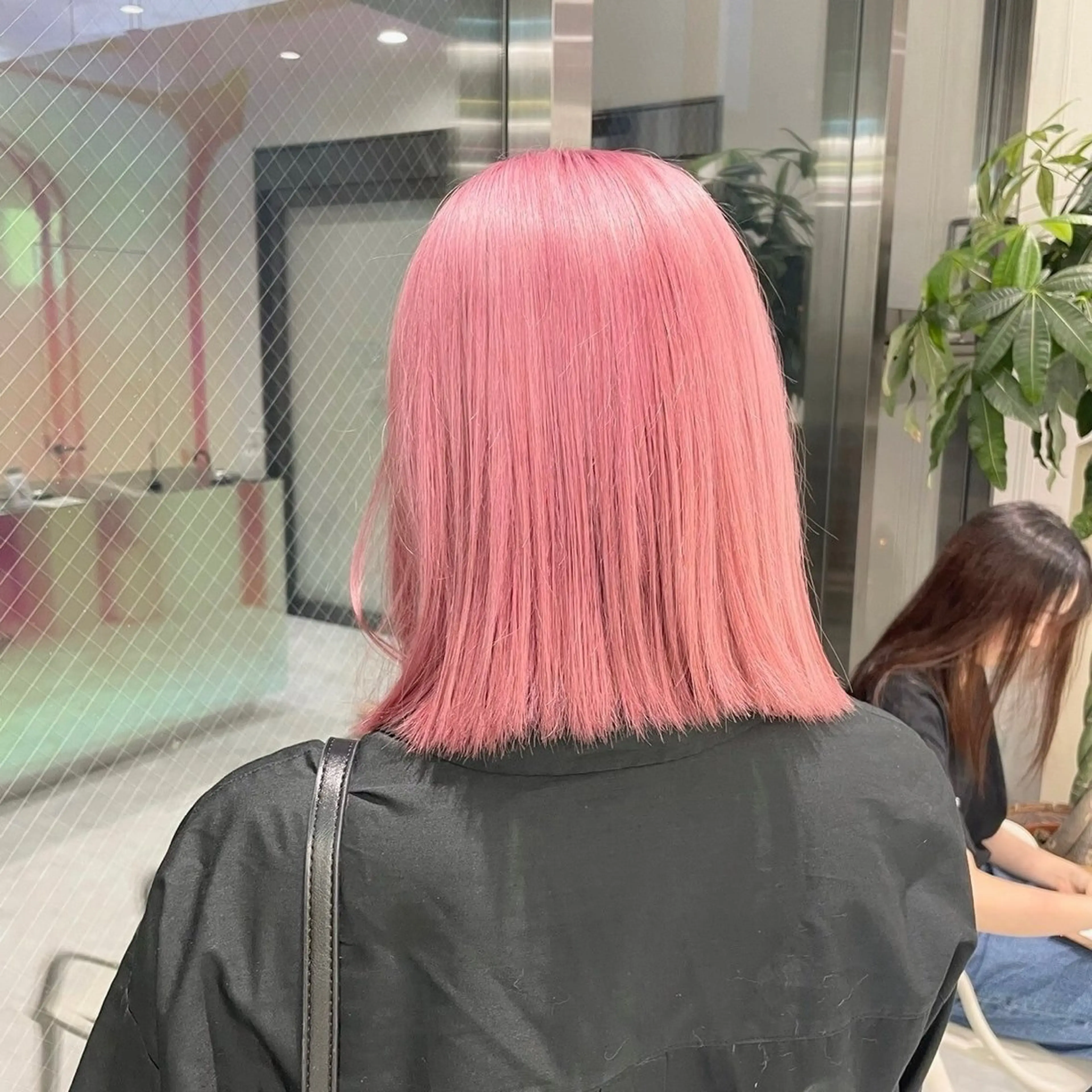 ミディアム カラー ヘアカラー ヘッドスパ ヘアセット 韓国ワンホンヘア 🎀SHIONEのヘアスタイル