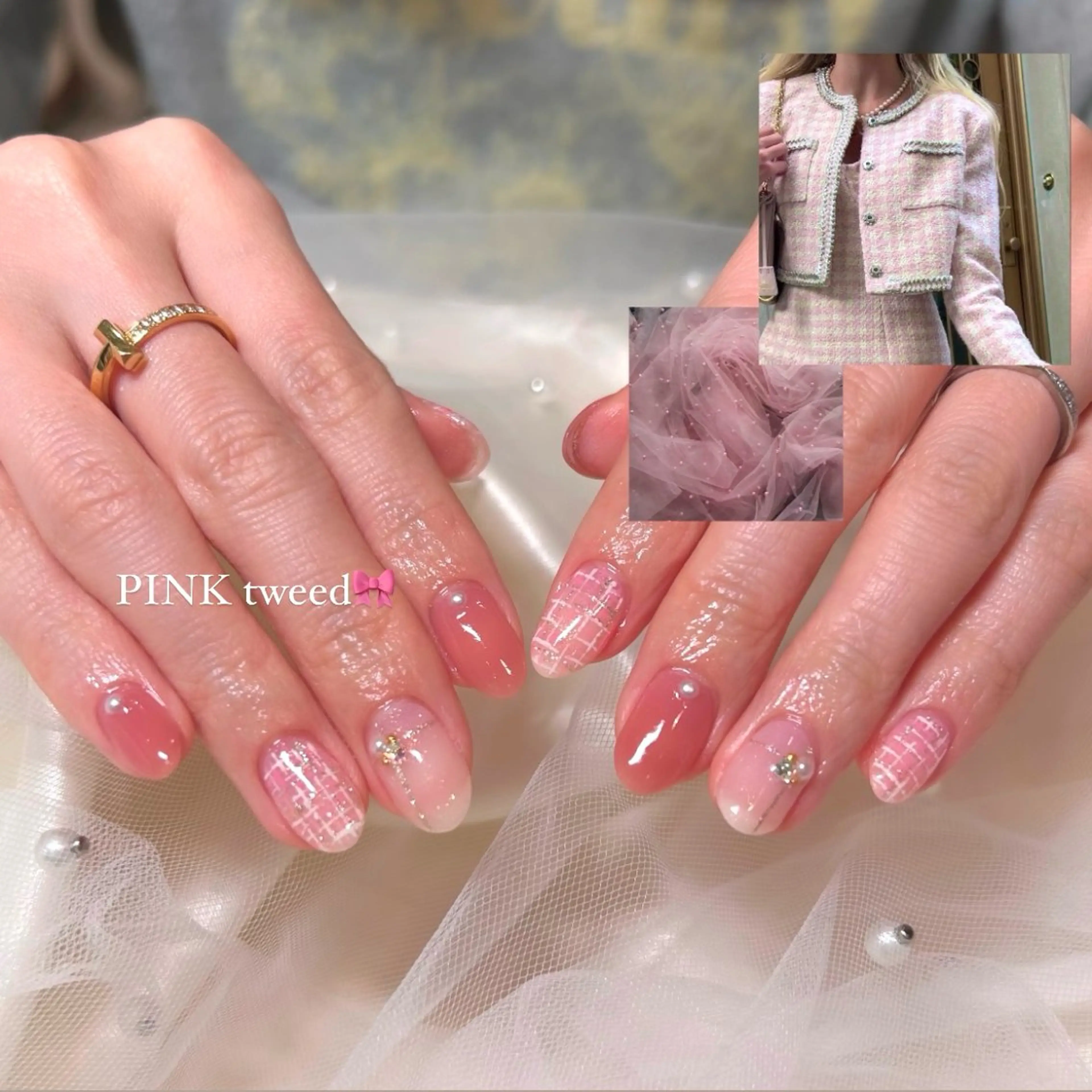 ネイル 長瀬 瑠霞のネイルデザイン