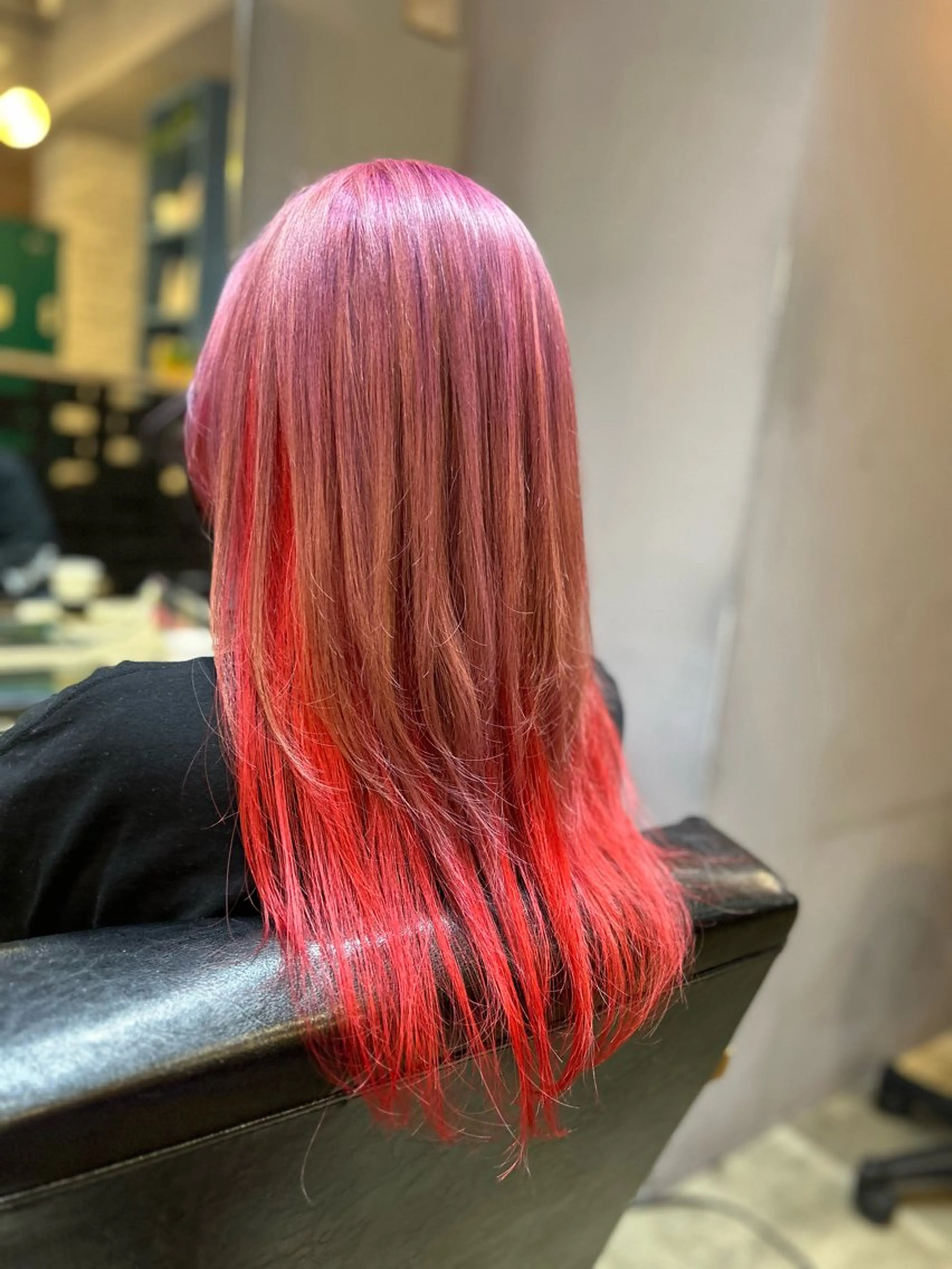 ロング 園田 彩音のヘアスタイル