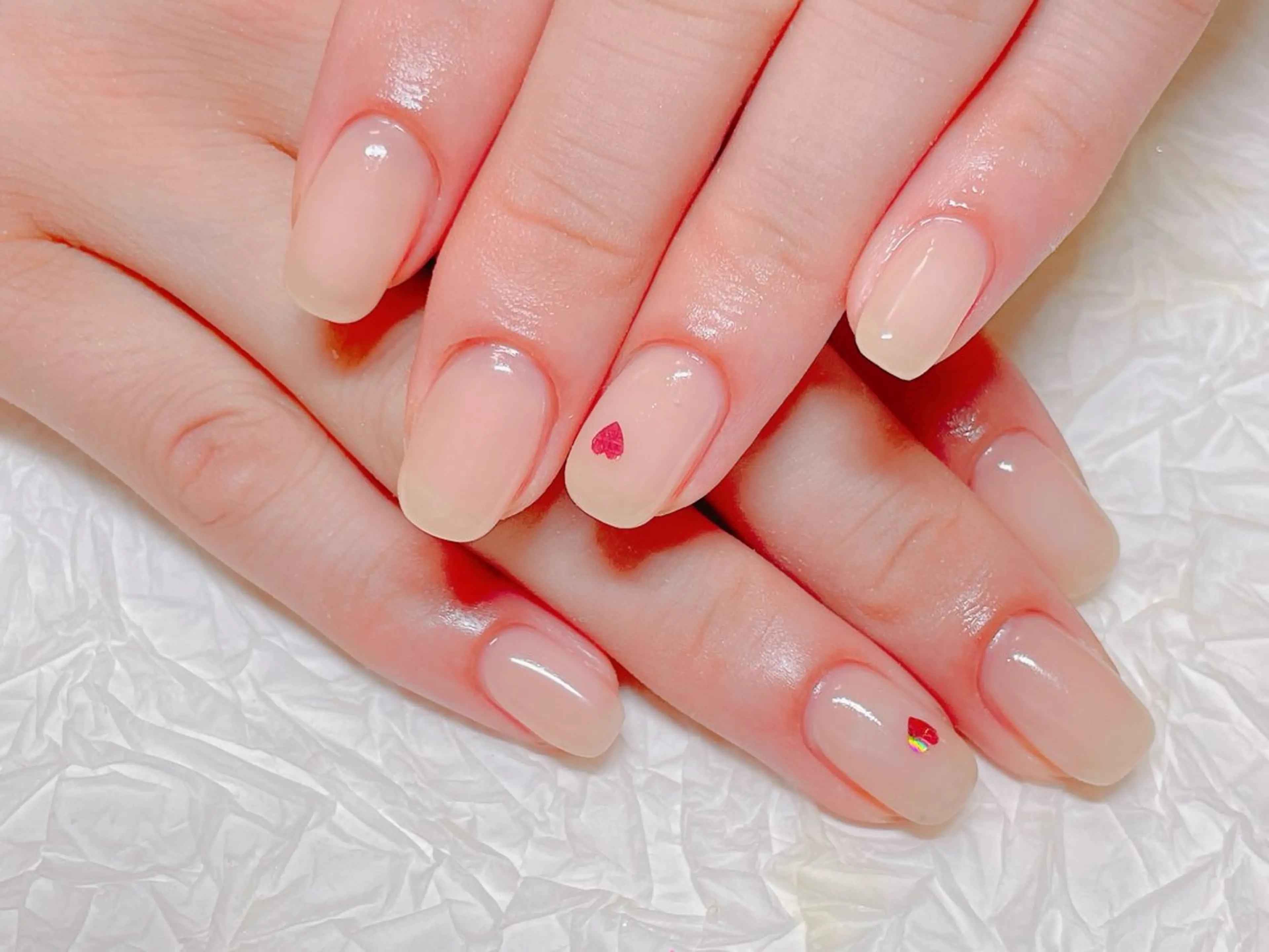 ネイル スクエアネイル ハンドネイル ハンドケア ゆ か_Nails💫のネイルデザイン