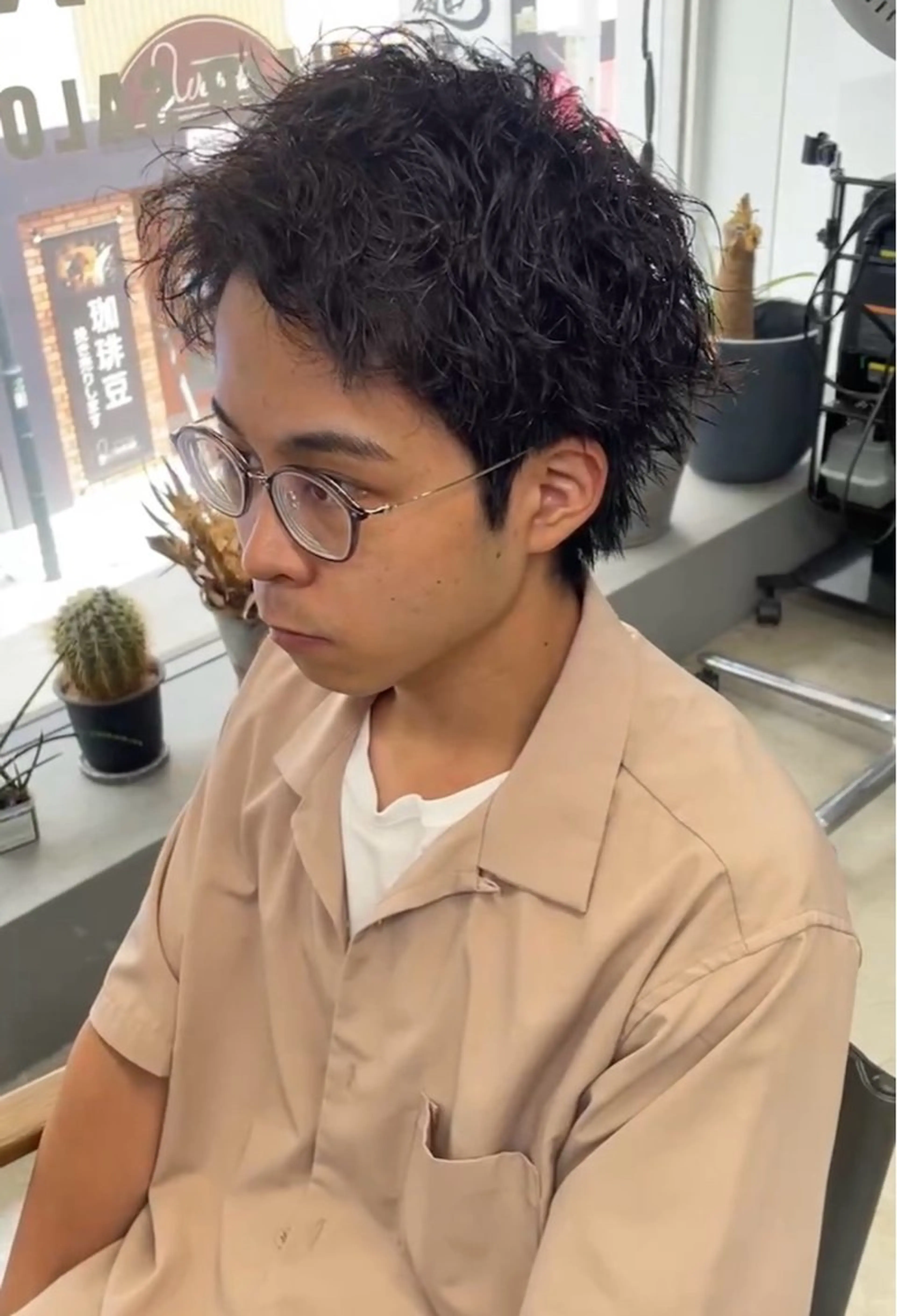パーマ メンズ メンズ専門サロン wokeのヘアスタイル